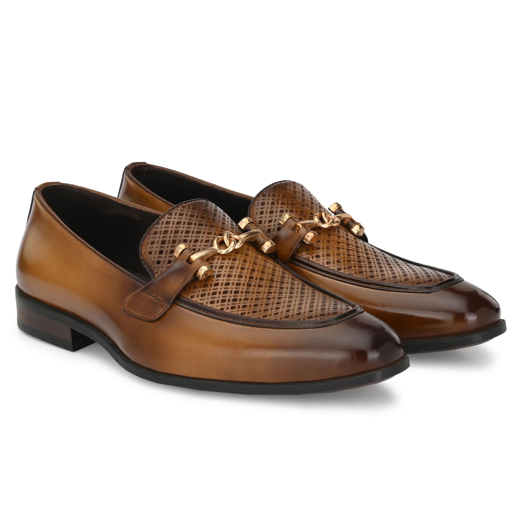 Buckled Formal Loafers For Men by Egoss - Image 17