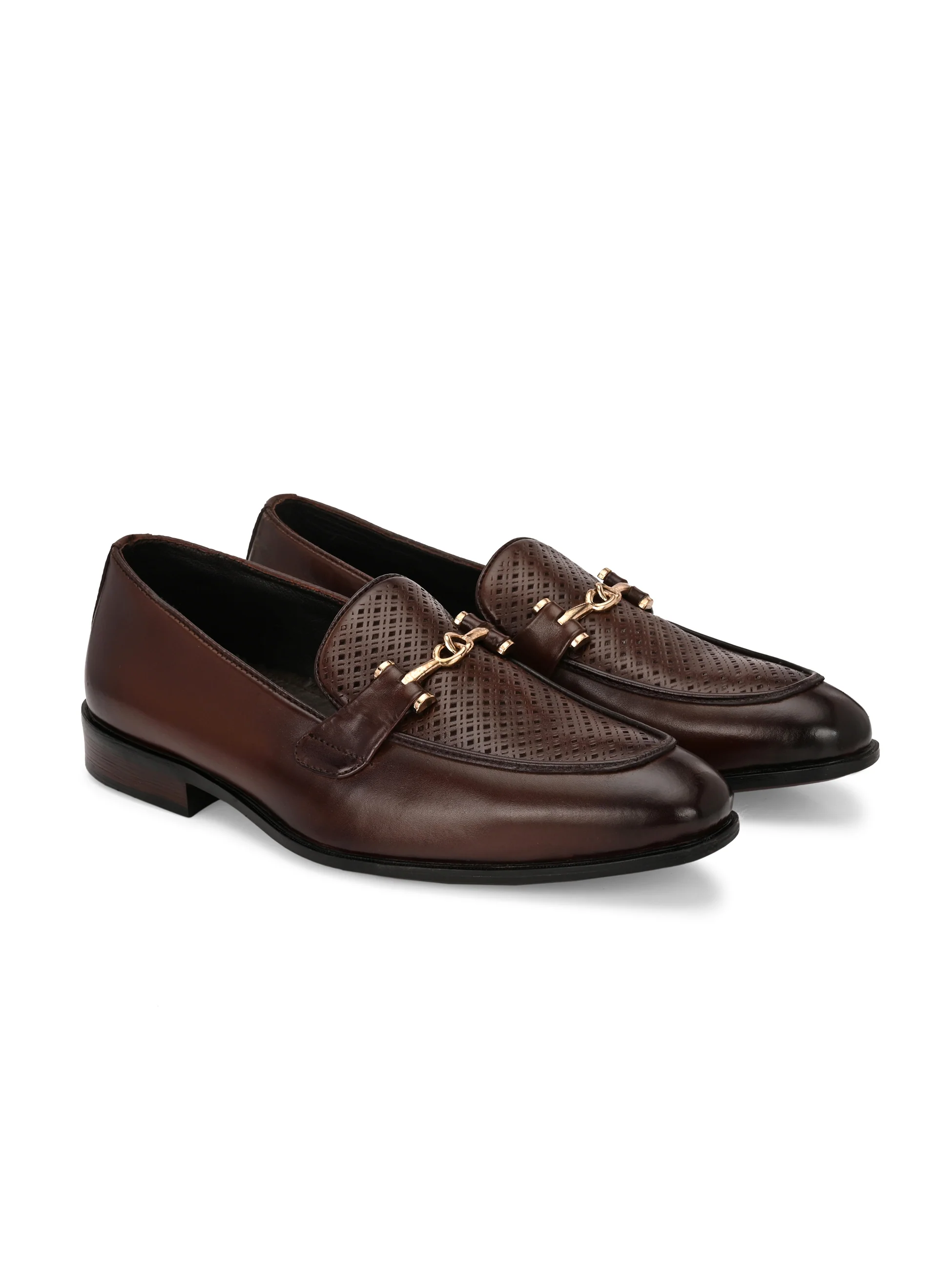 Buckled Formal Loafers For Men by Egoss - Image 4