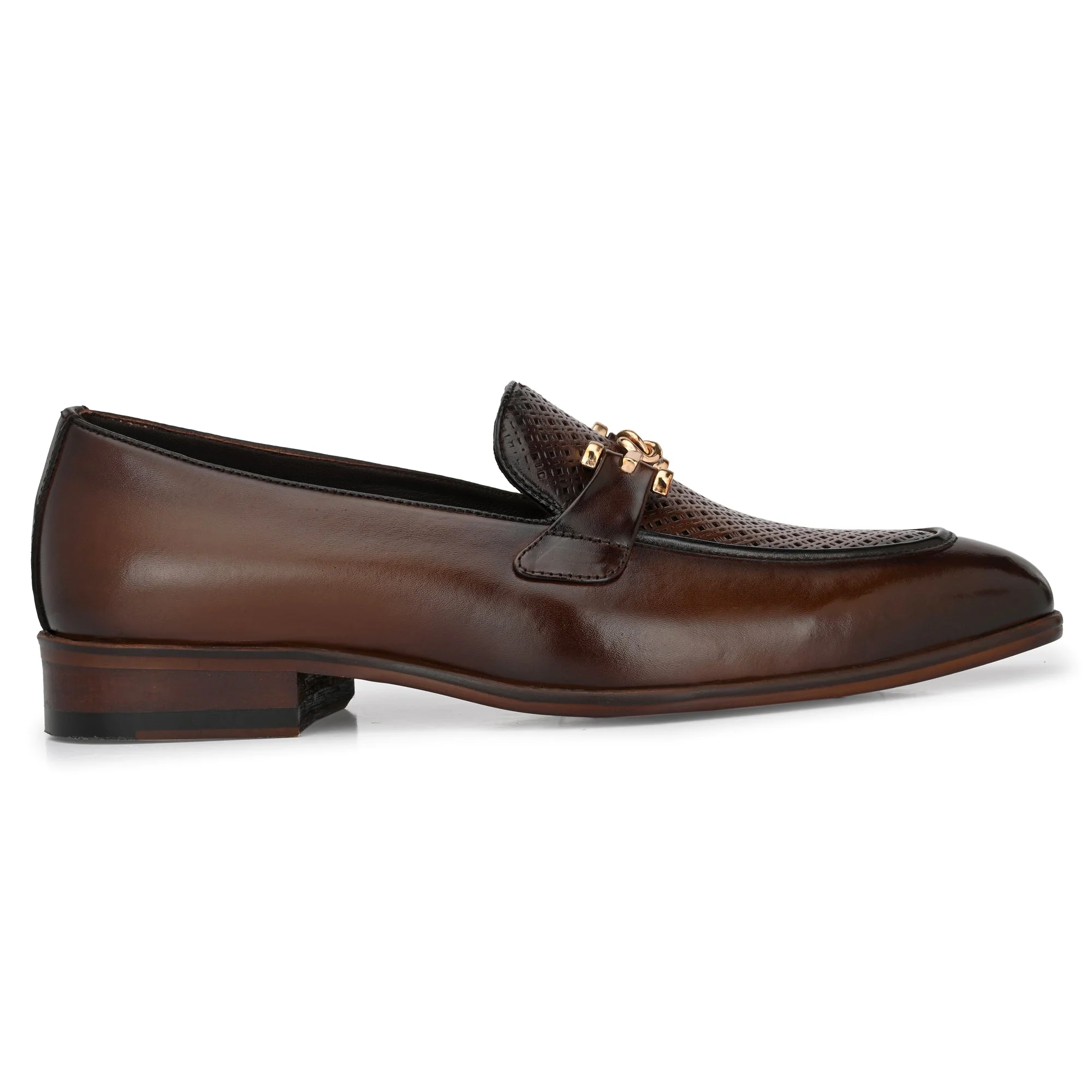 Buckled Formal Loafers For Men by Egoss - Image 3