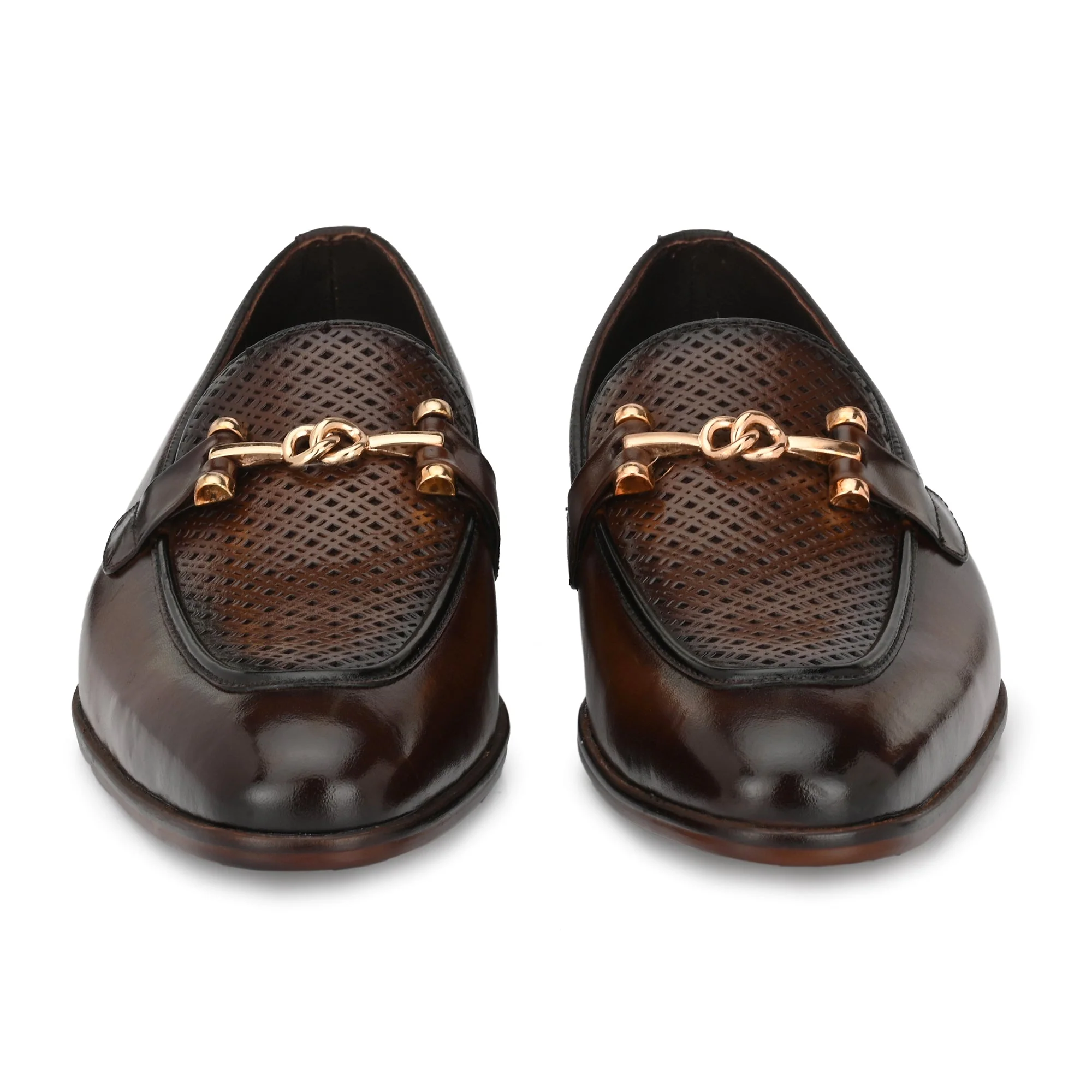 Buckled Formal Loafers For Men by Egoss - Image 5