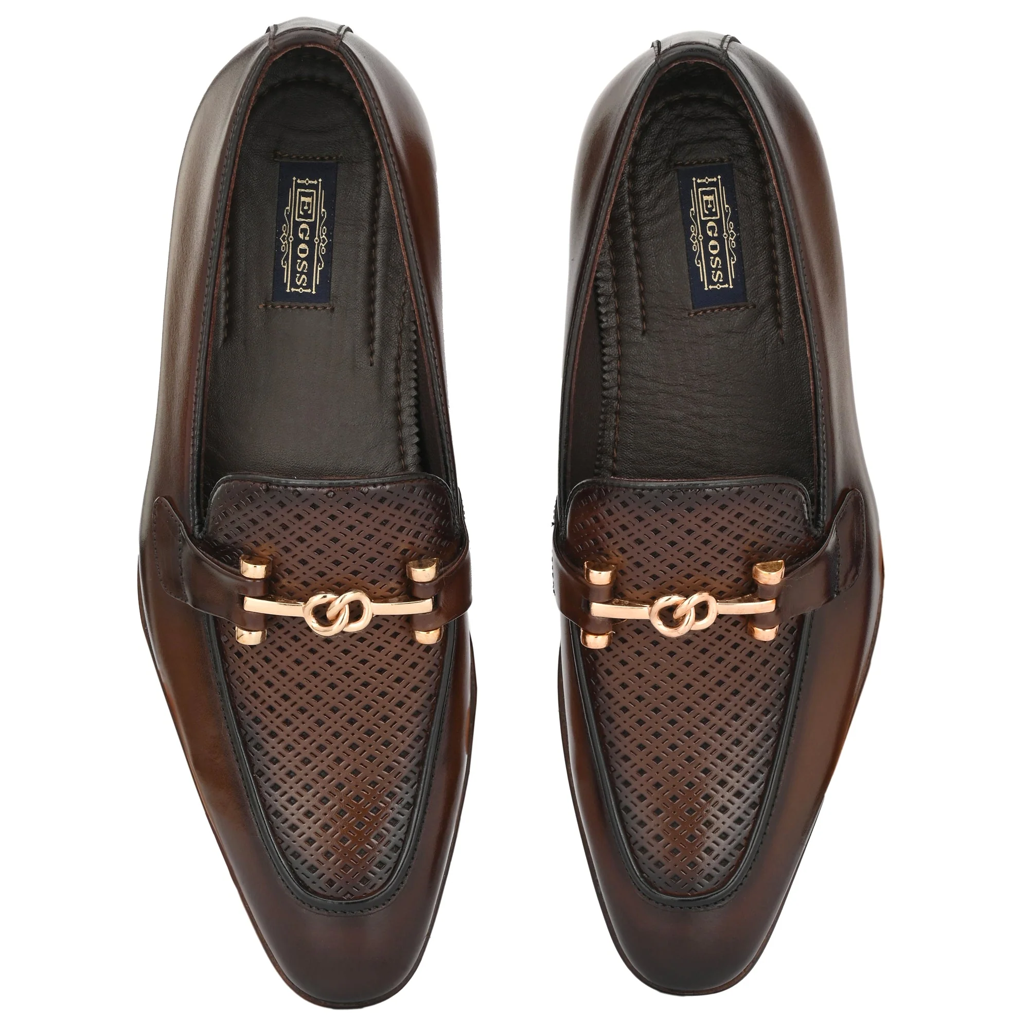 Buckled Formal Loafers For Men by Egoss - Image 7