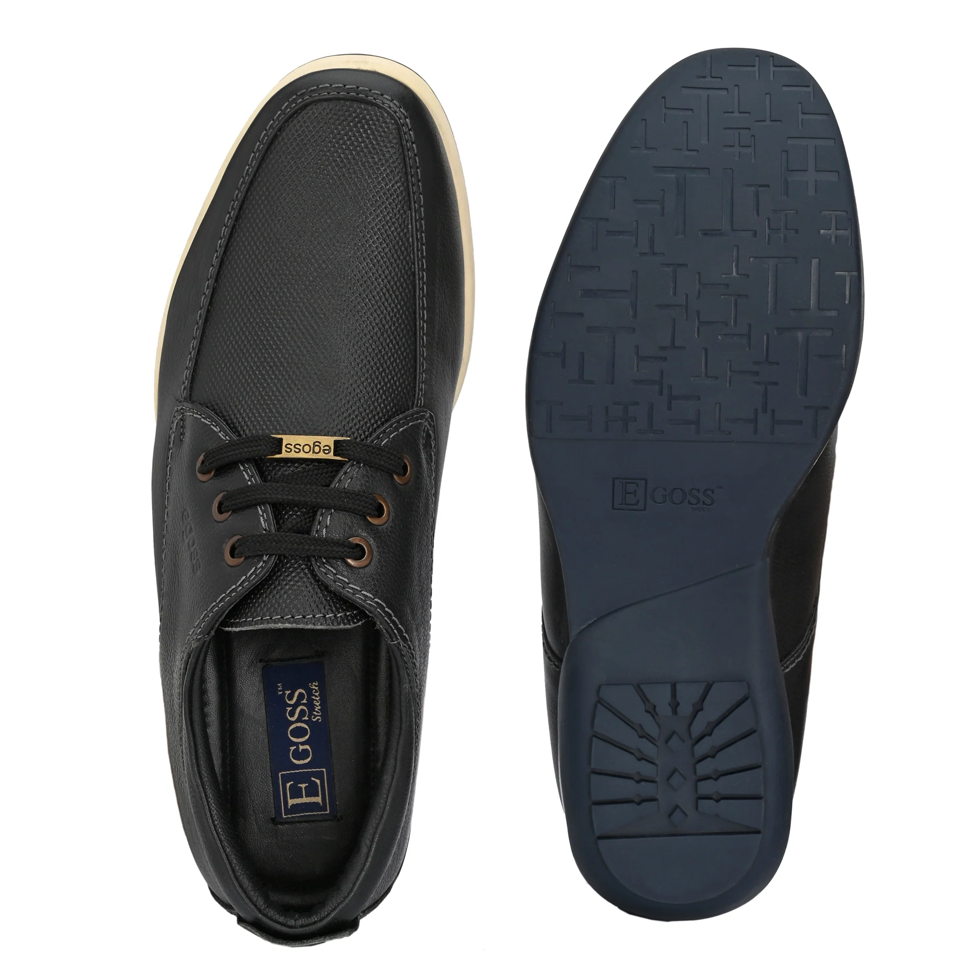 Egoss Casual Leather  Lace Up For Men - Image 11