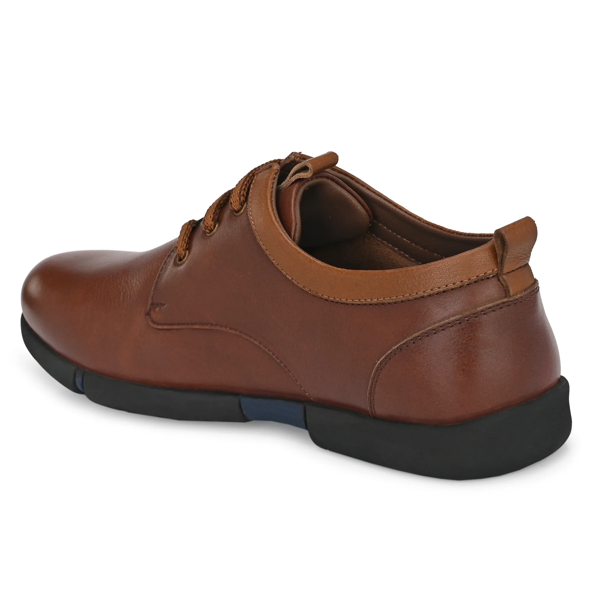 Egoss Casual Leather Derby Shoes For Men - Image 3