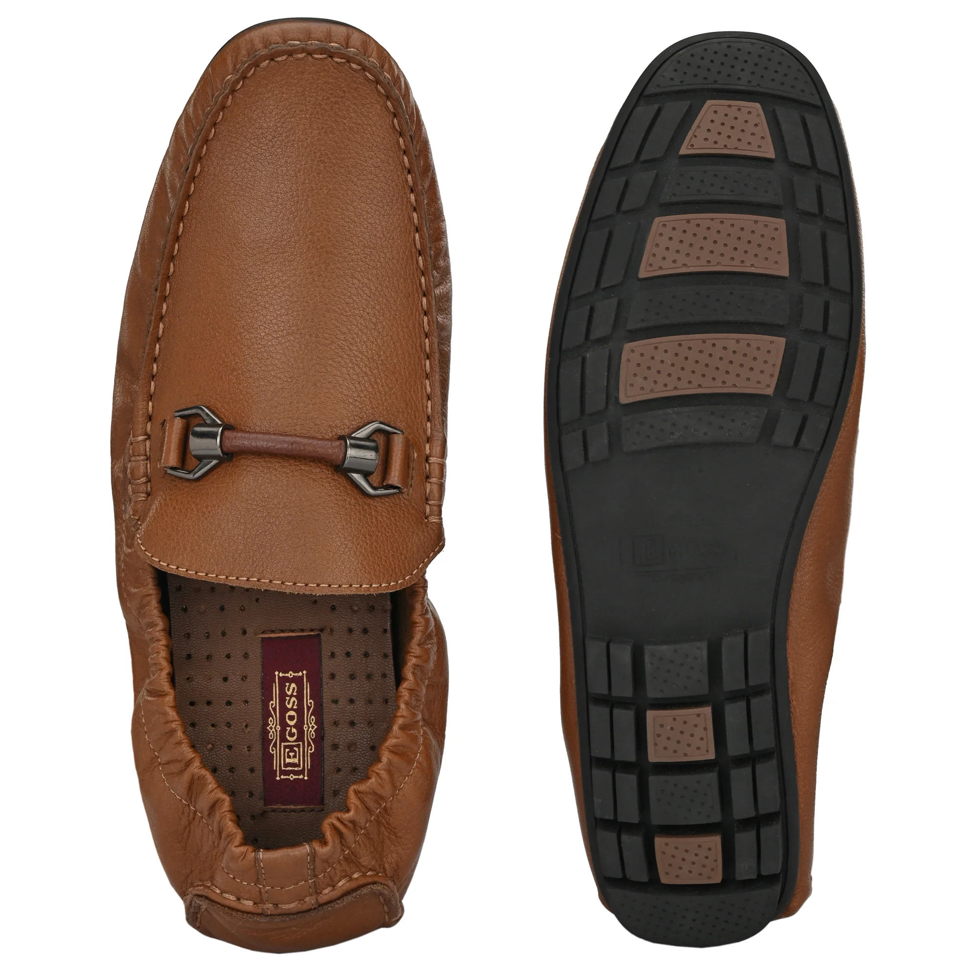 Egoss Buckled Casual  Loafers For Men - Image 3