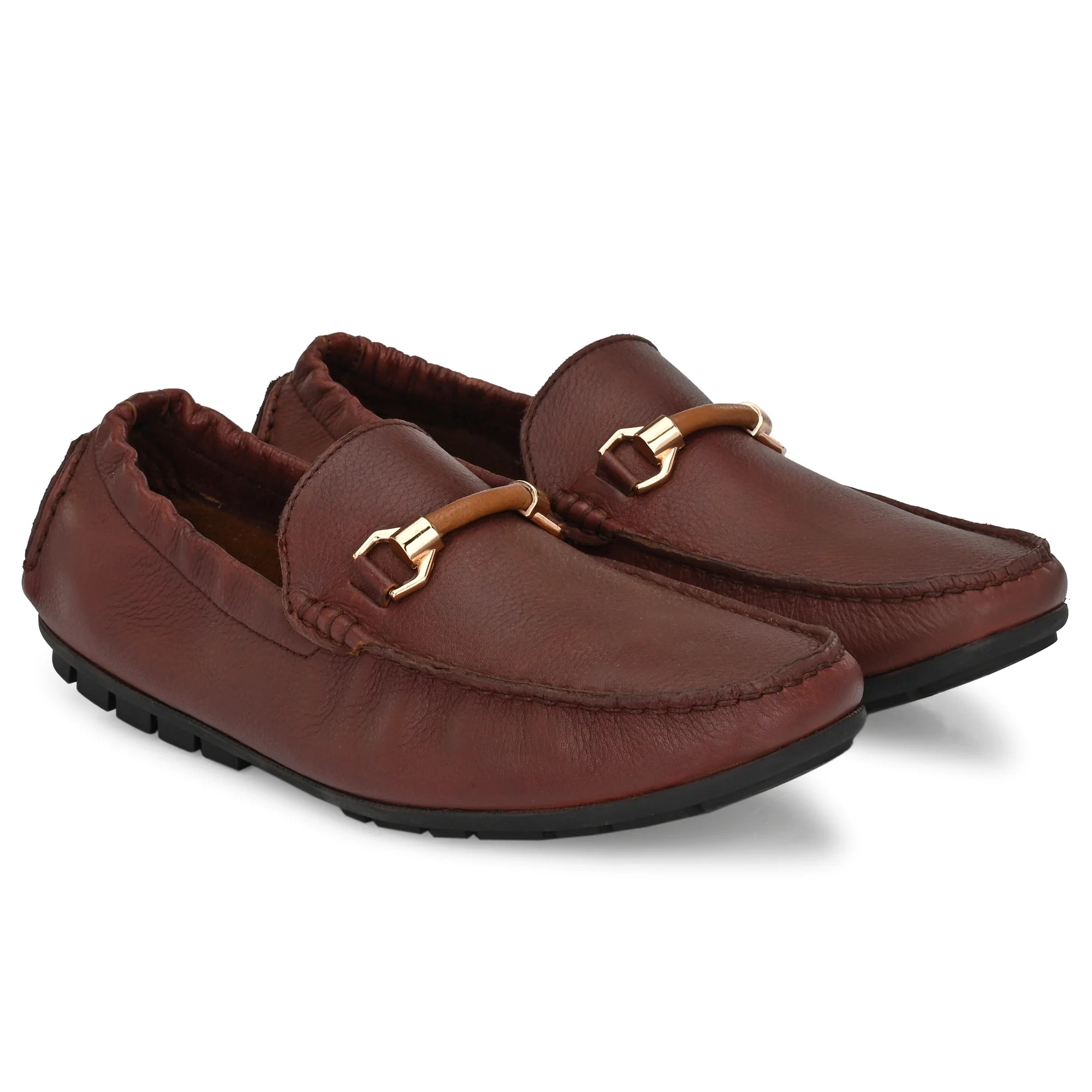 Egoss Buckled Casual  Loafers For Men - Image 8