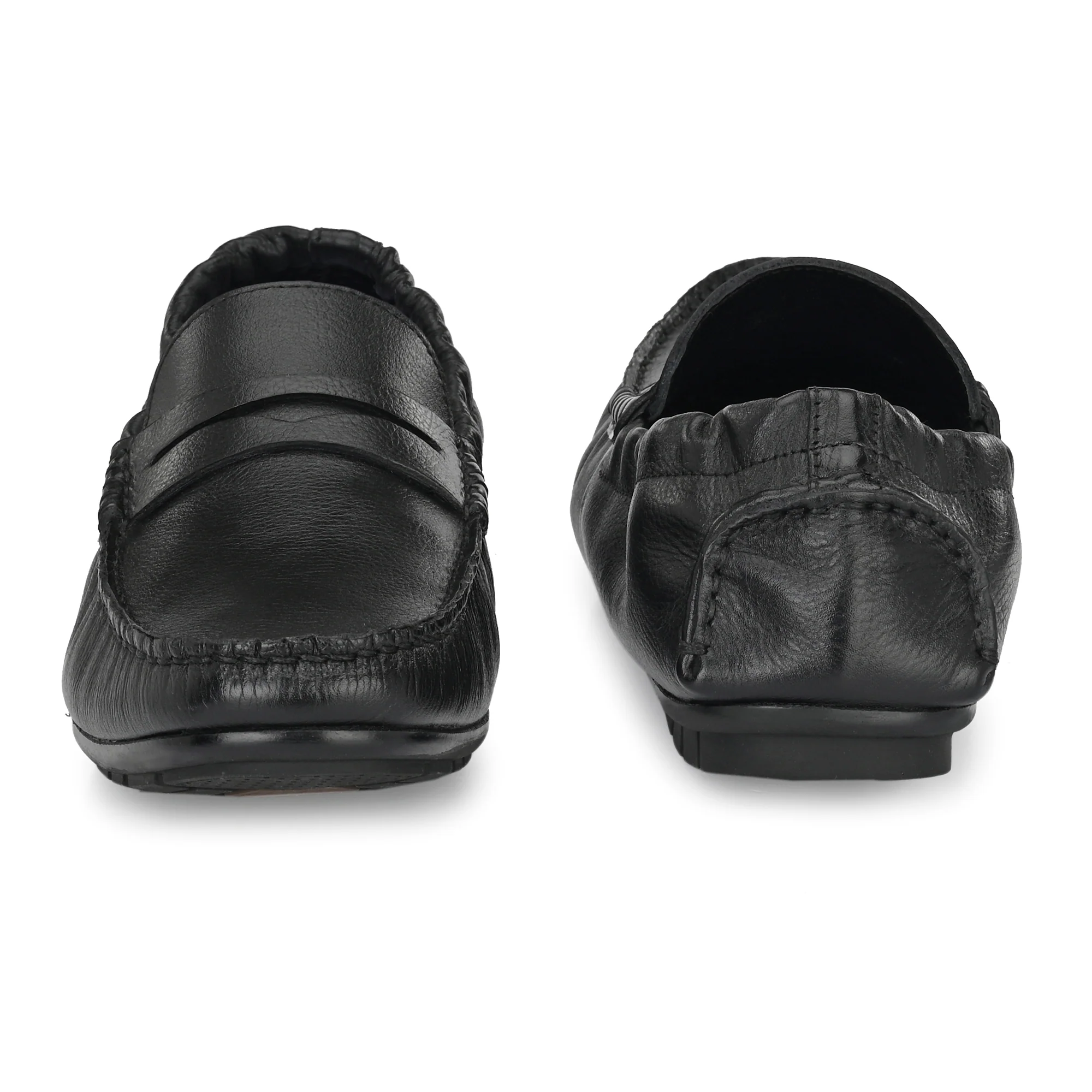 Egoss Casual Leather Loafers For Men - Image 11