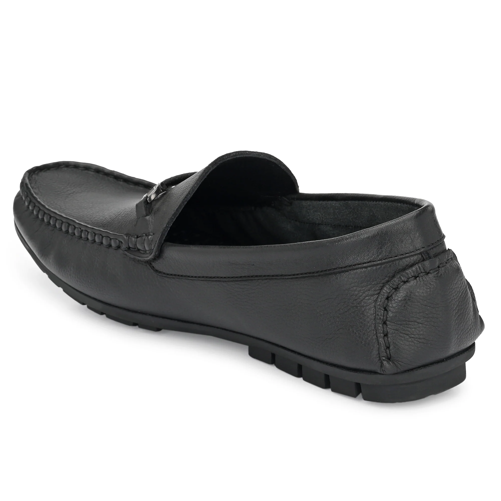 Egoss Leather Casual Loafers For Men - Image 12