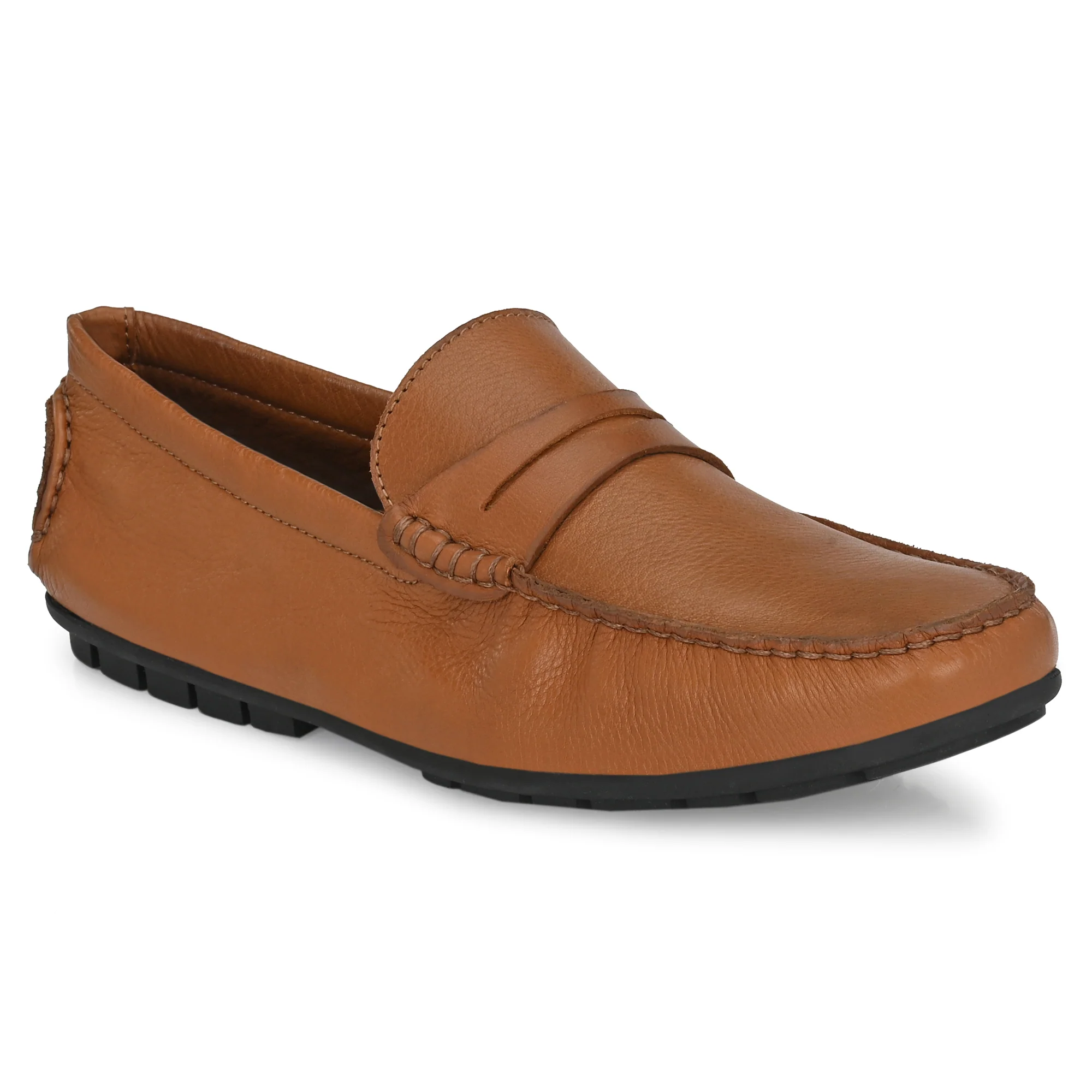 Egoss Casual Leather Loafers For Men - Image 4