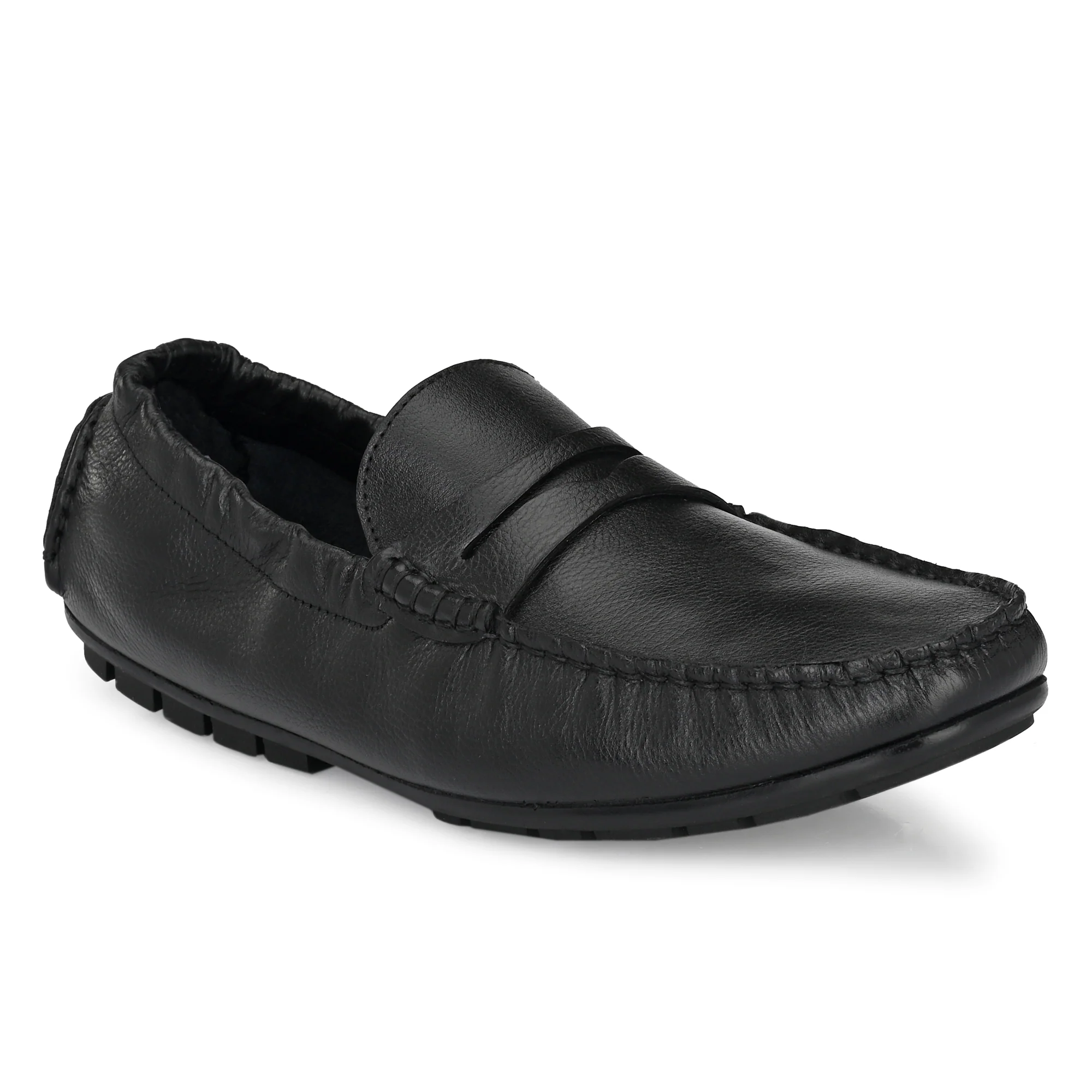 Egoss Casual Leather Loafers For Men - Image 7