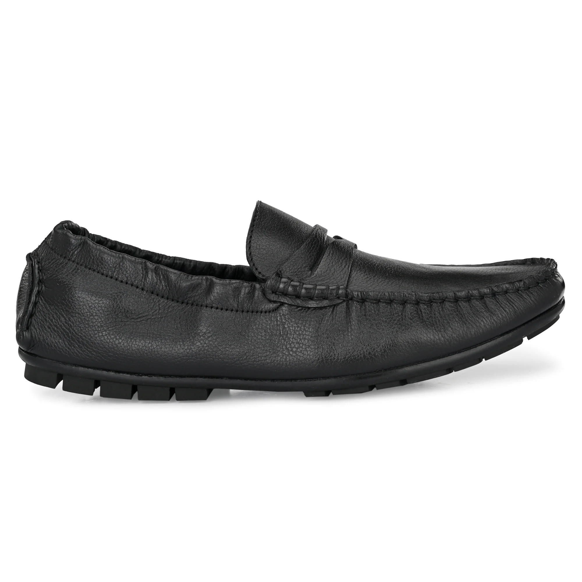 Egoss Casual Leather Loafers For Men - Image 8