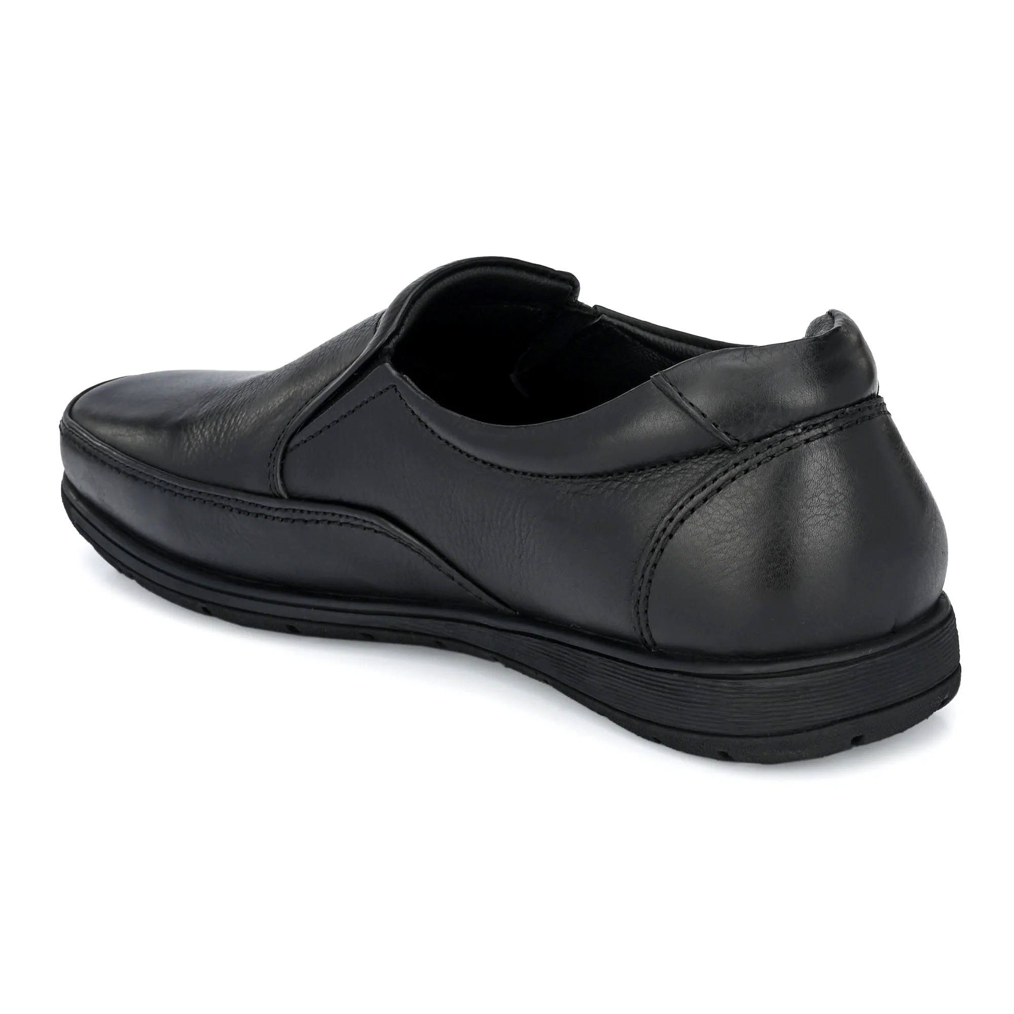 Egoss Comfortable Slip On Leather Shoes For Men - Image 12