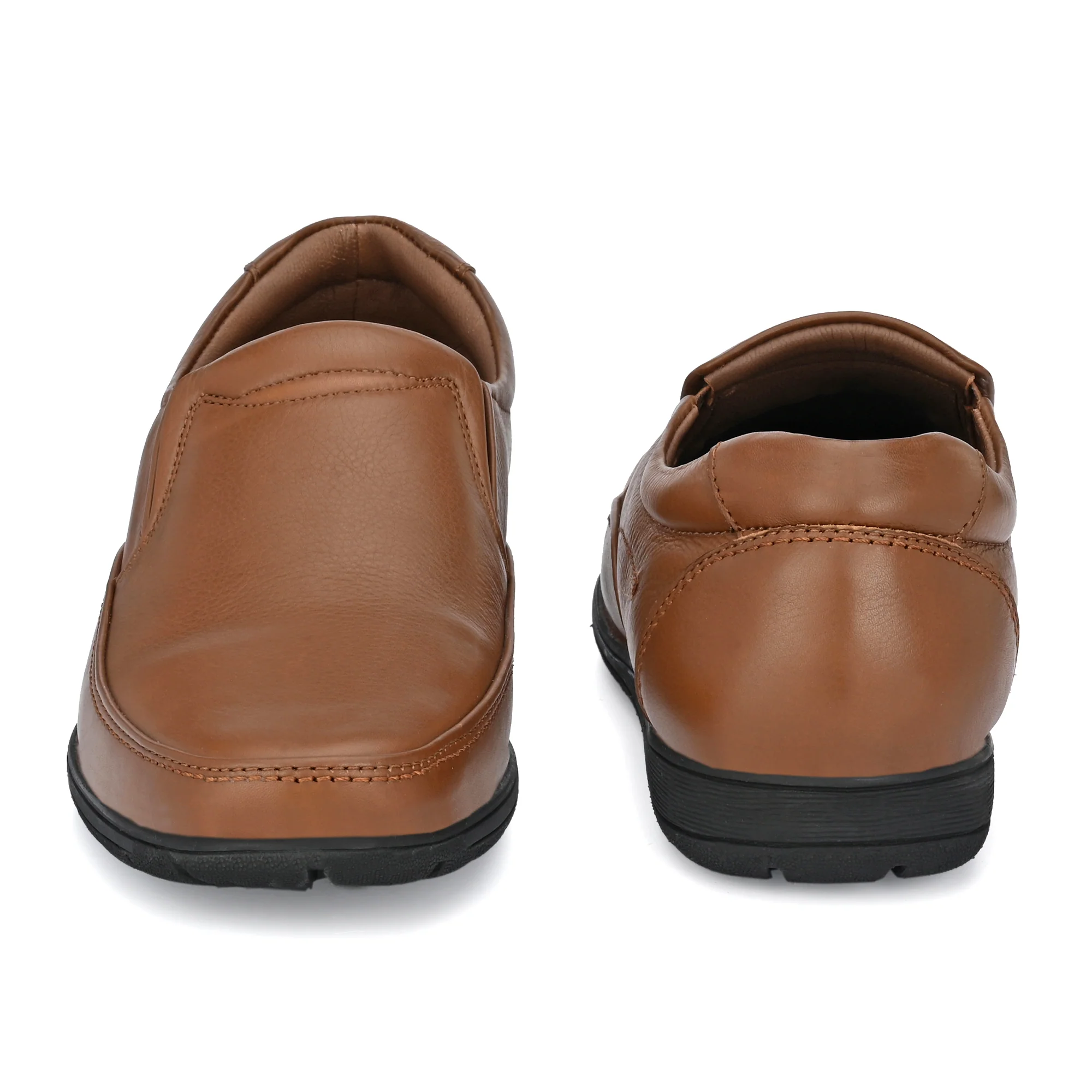 Egoss Comfortable Slip On Leather Shoes For Men - Image 15