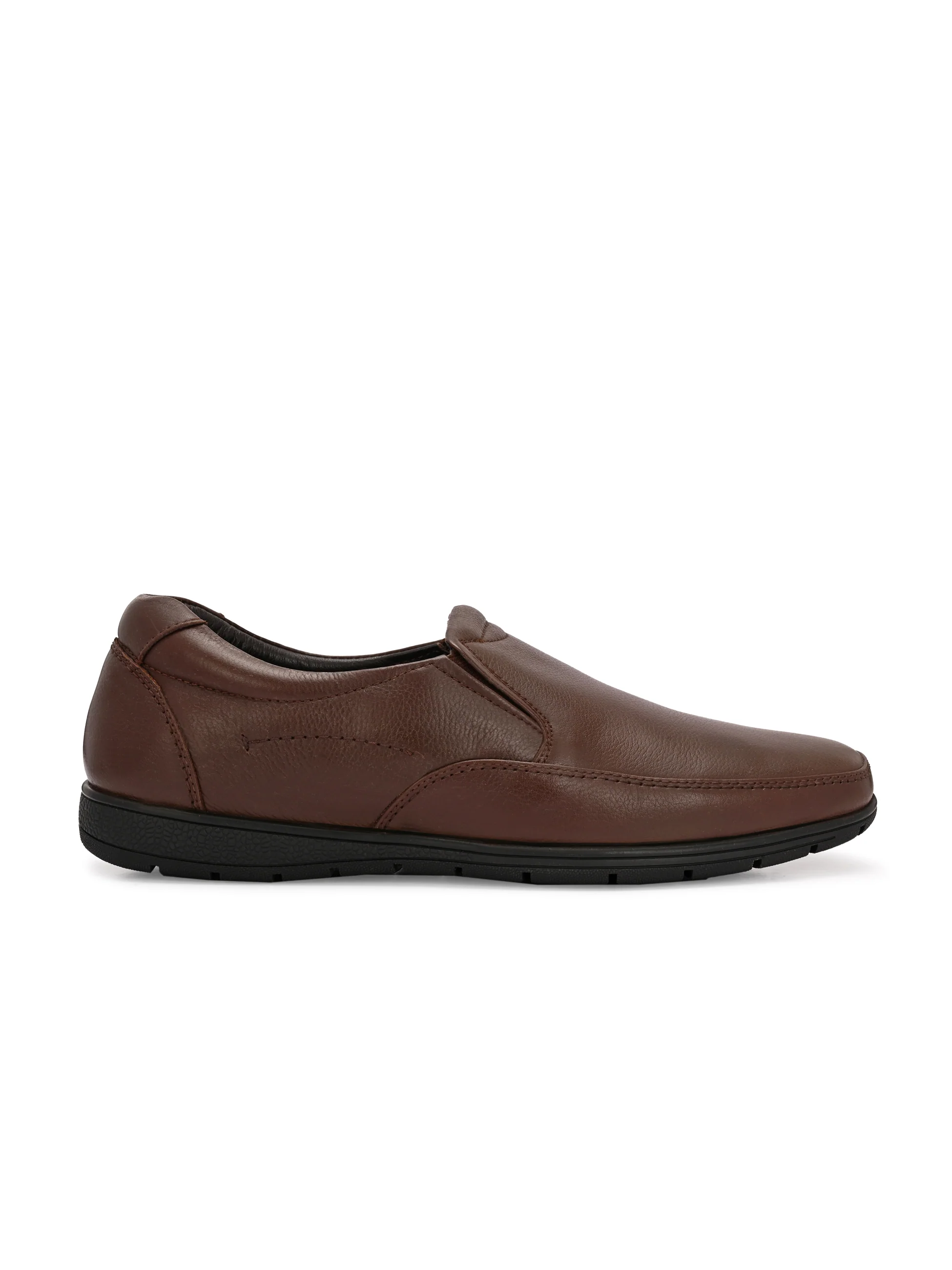 Egoss Comfortable Slip On Leather Shoes For Men - Image 5