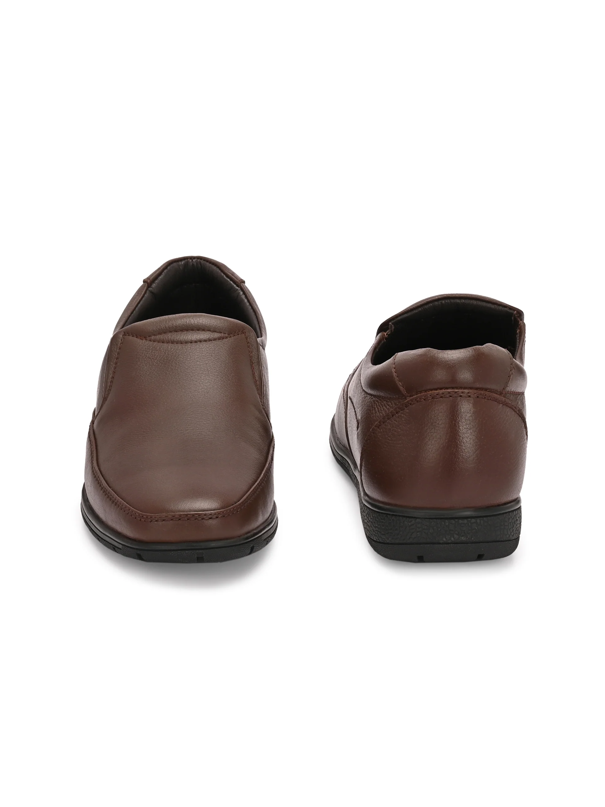 Egoss Comfortable Slip On Leather Shoes For Men - Image 7