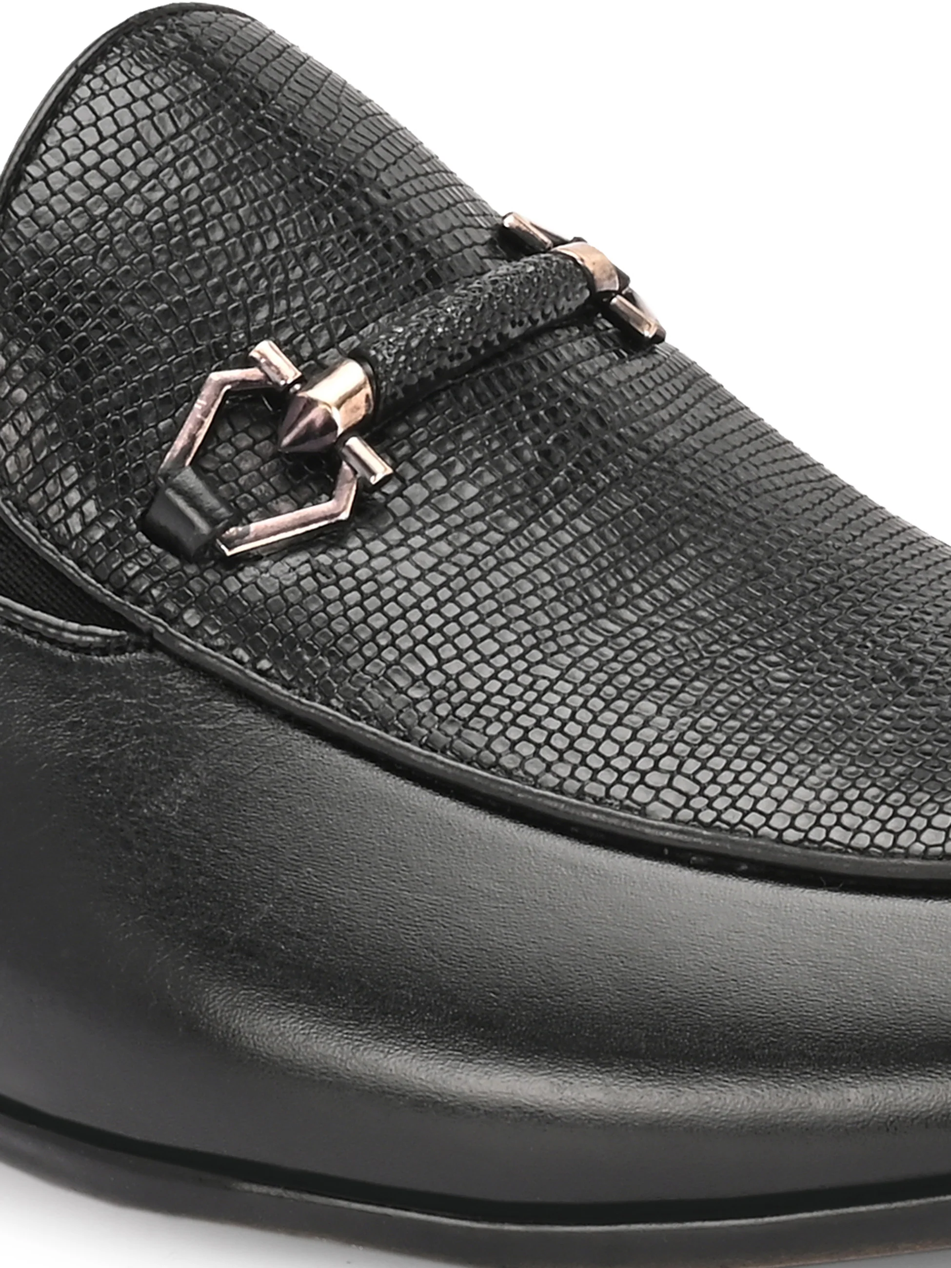 Egoss Buckled Formal Loafers For Men | Buckle Formal Shoes - Image 3