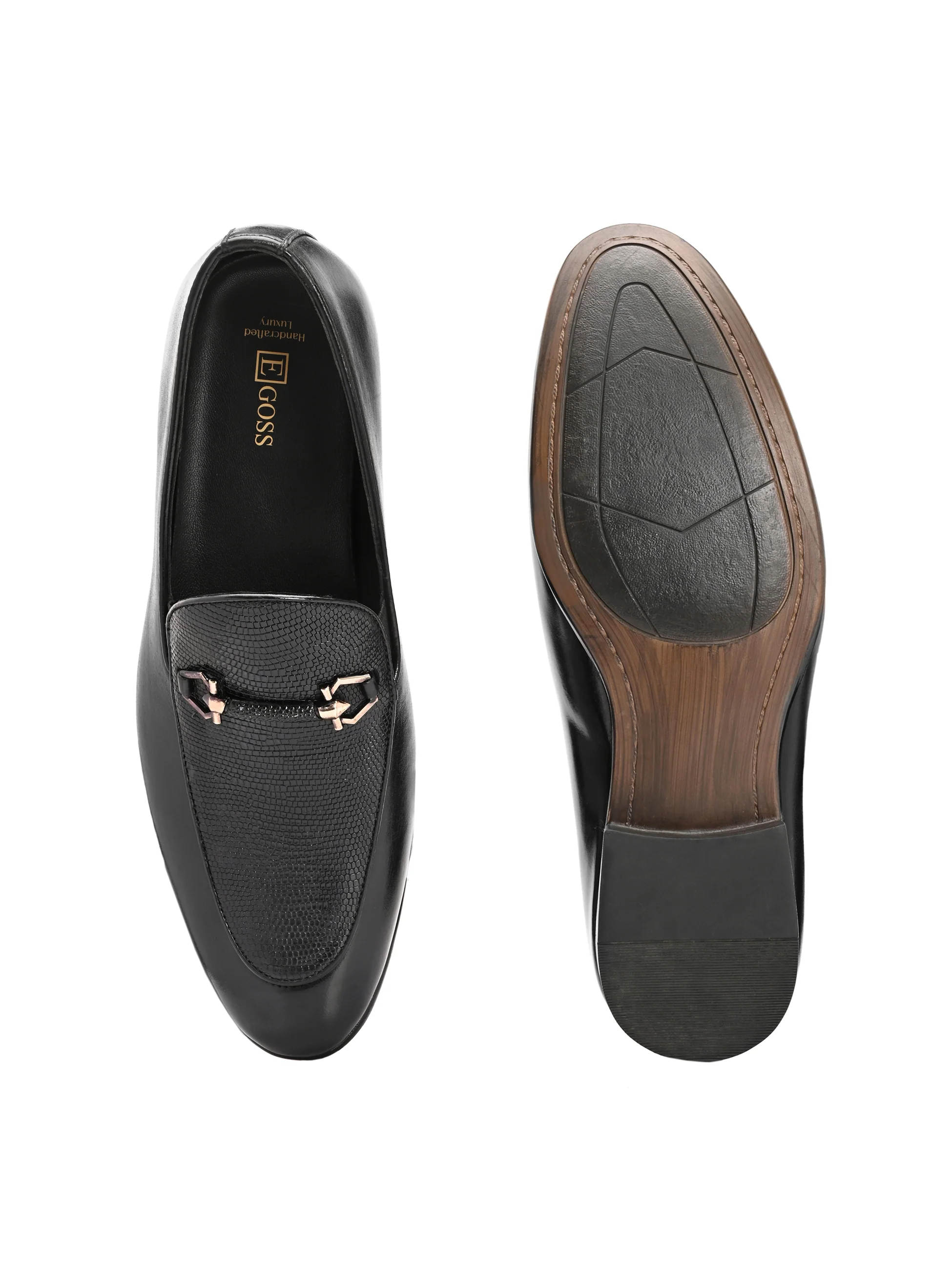 Egoss Buckled Formal Loafers For Men | Buckle Formal Shoes - Image 8