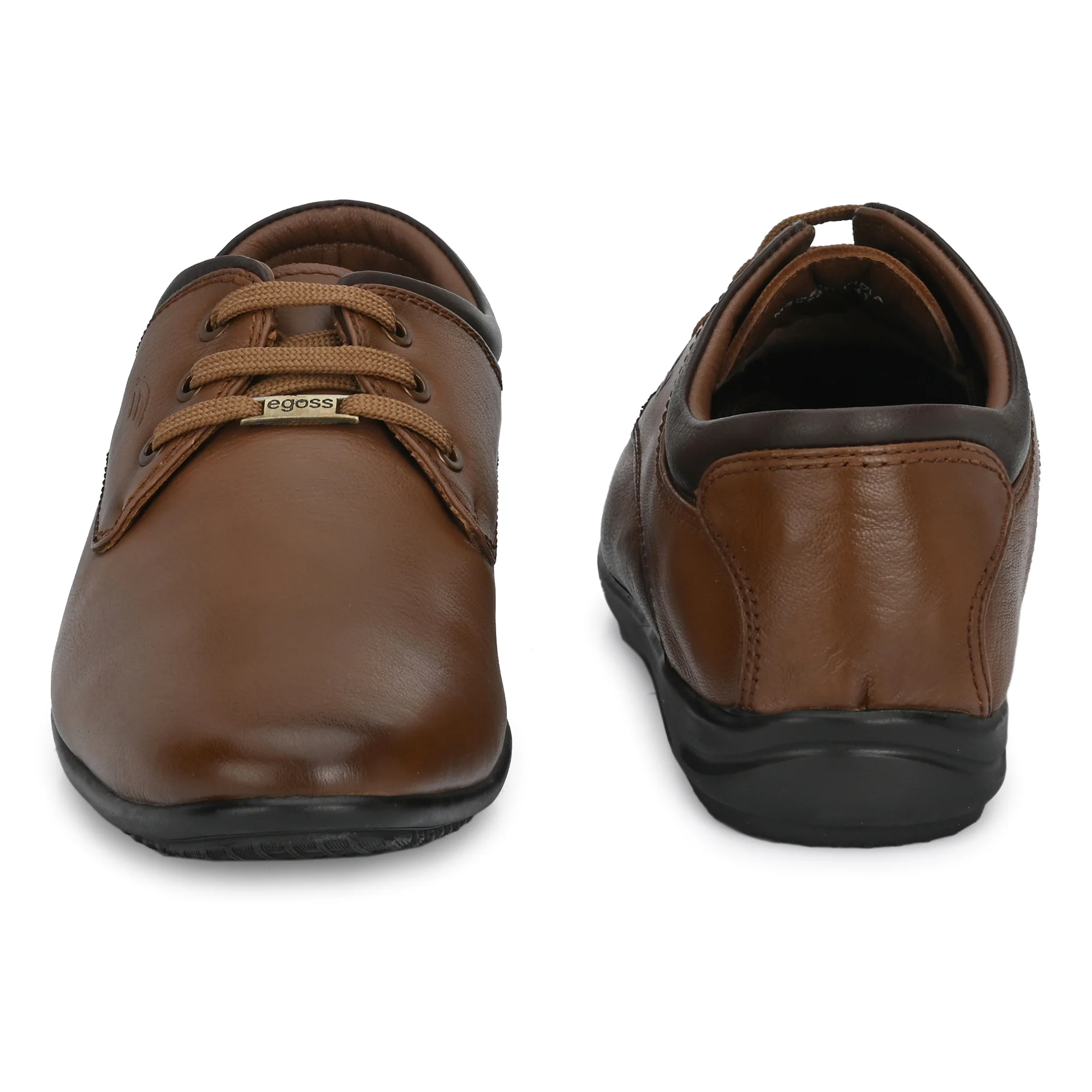 Egoss Casual Leather Derby Lace Up For Men - Image 3