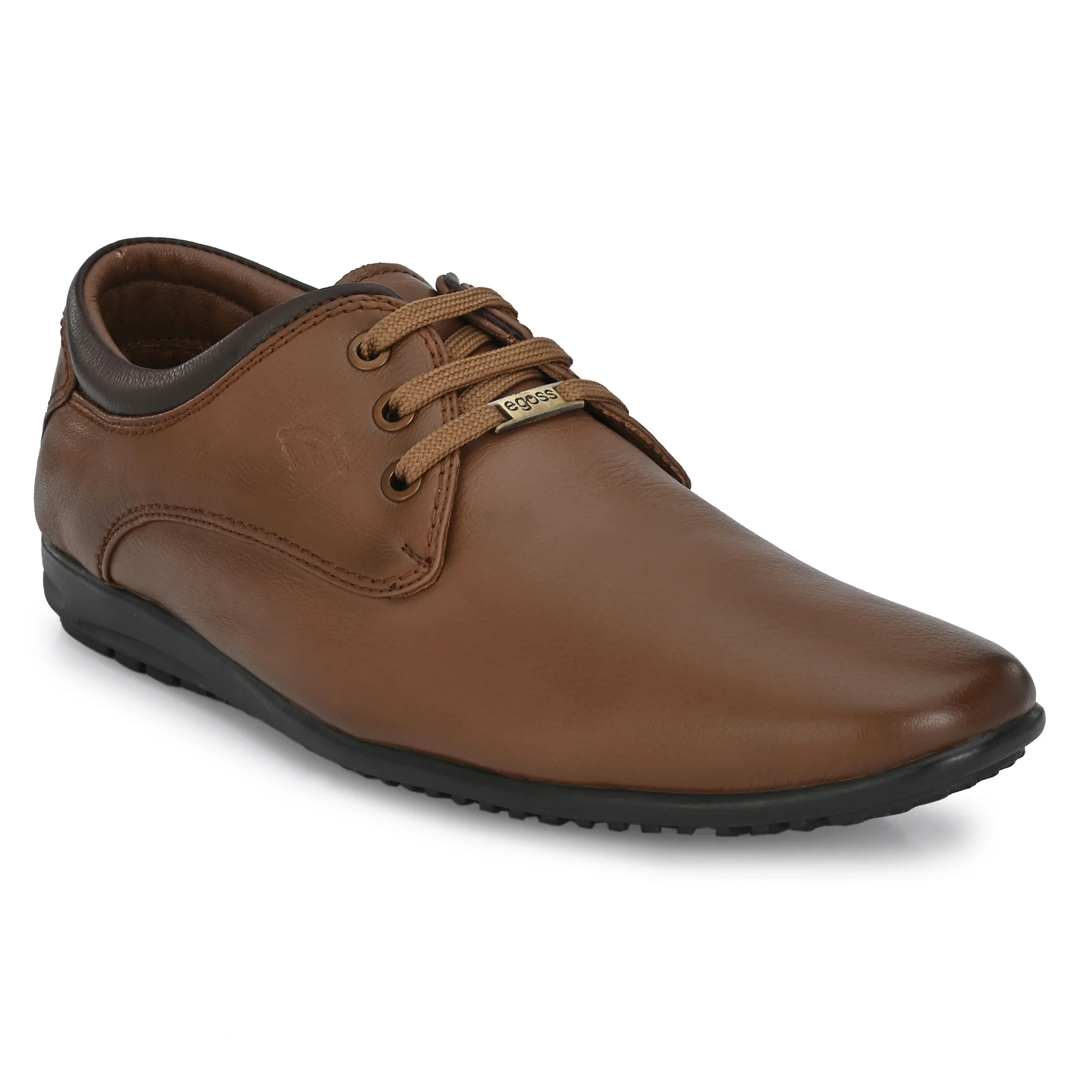 Egoss Casual Leather Derby Lace Up For Men - Image 4