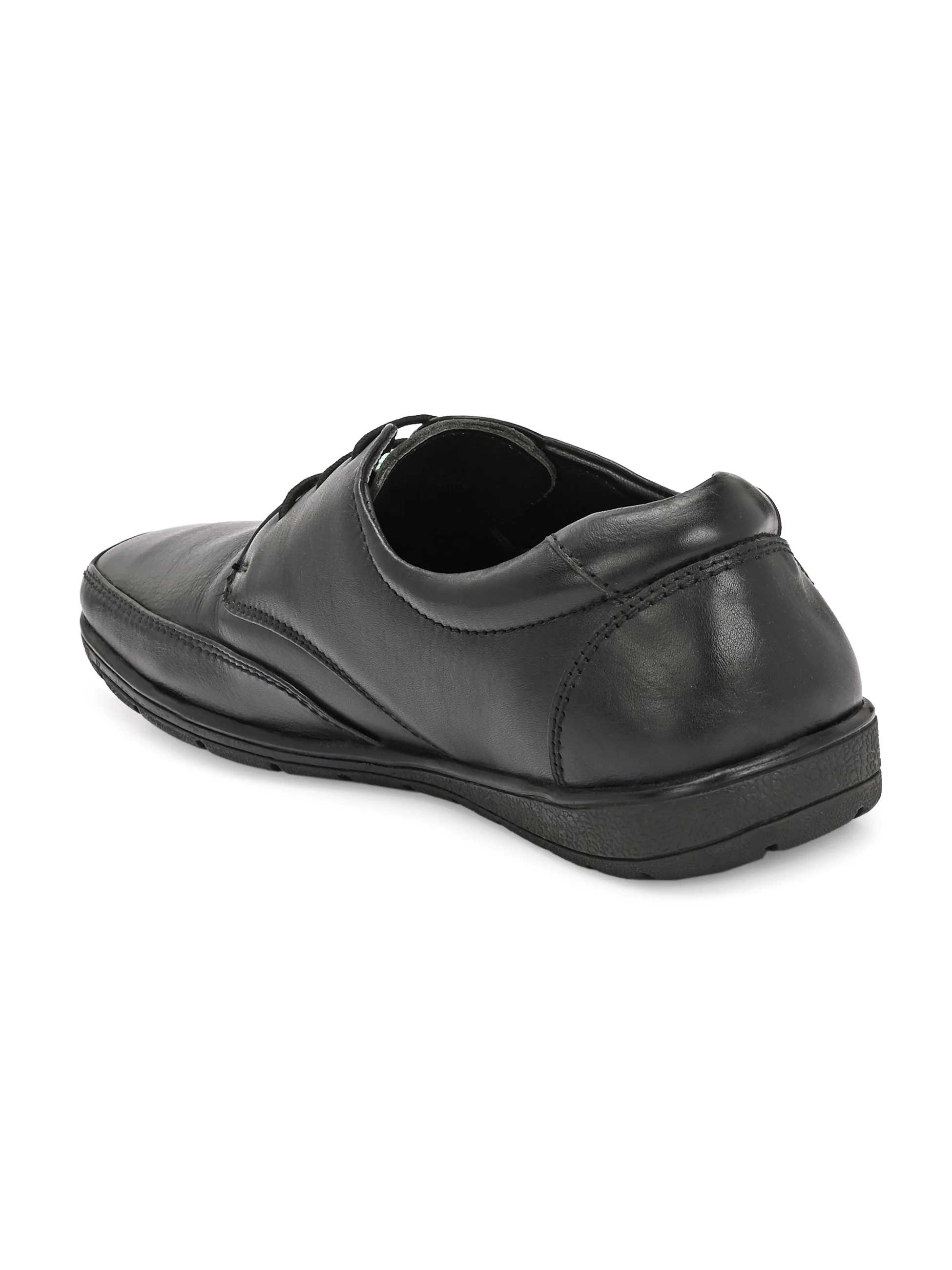 Egoss Casual Derby Lace Up Leather Shoes For Men - Image 6