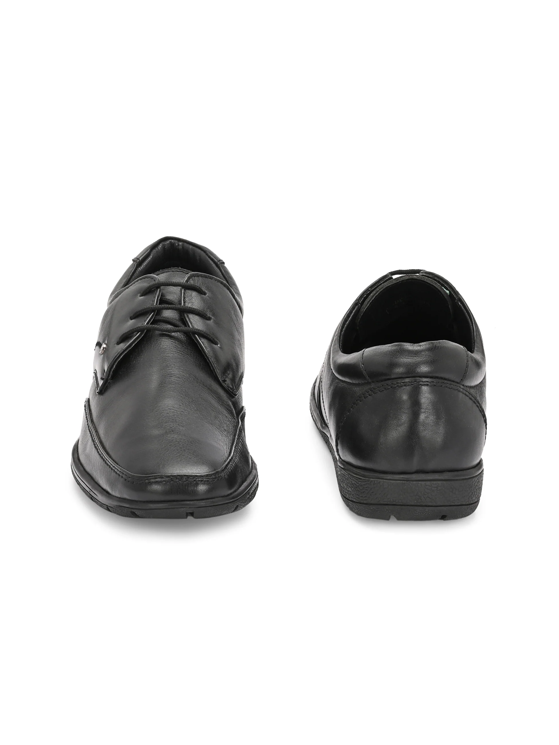 Egoss Casual Derby Lace Up Leather Shoes For Men - Image 7