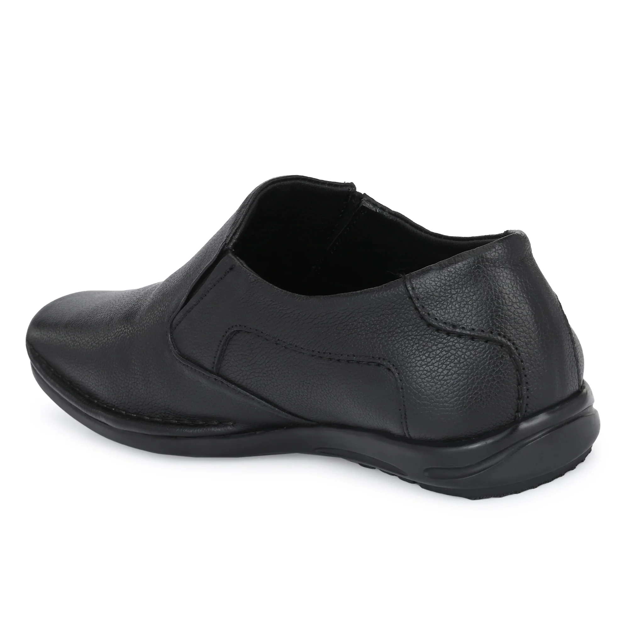 Egoss Leather Casual Slip On Shoes For Men - Image 8