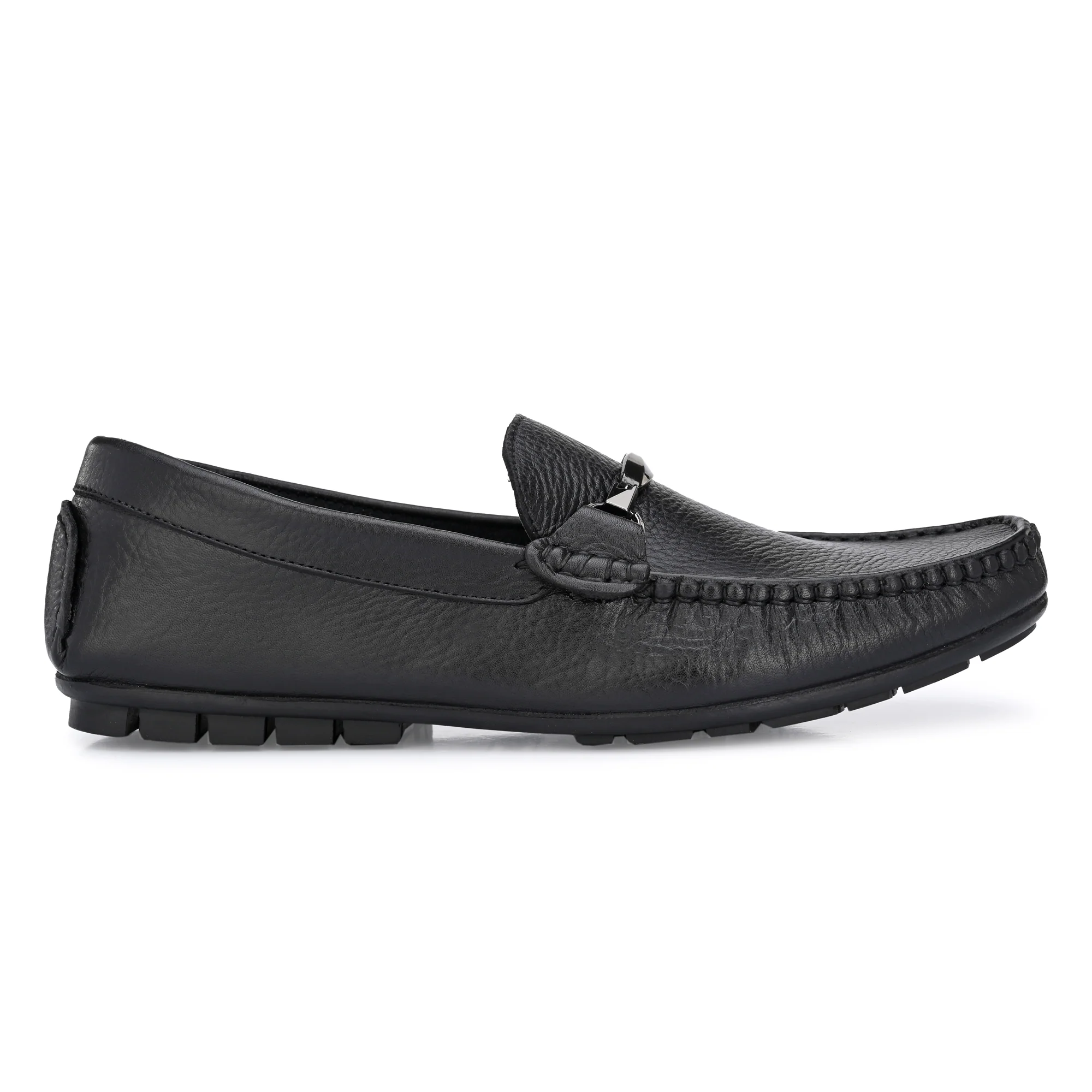 Egoss Leather Loafers Shoes For Men - Image 10