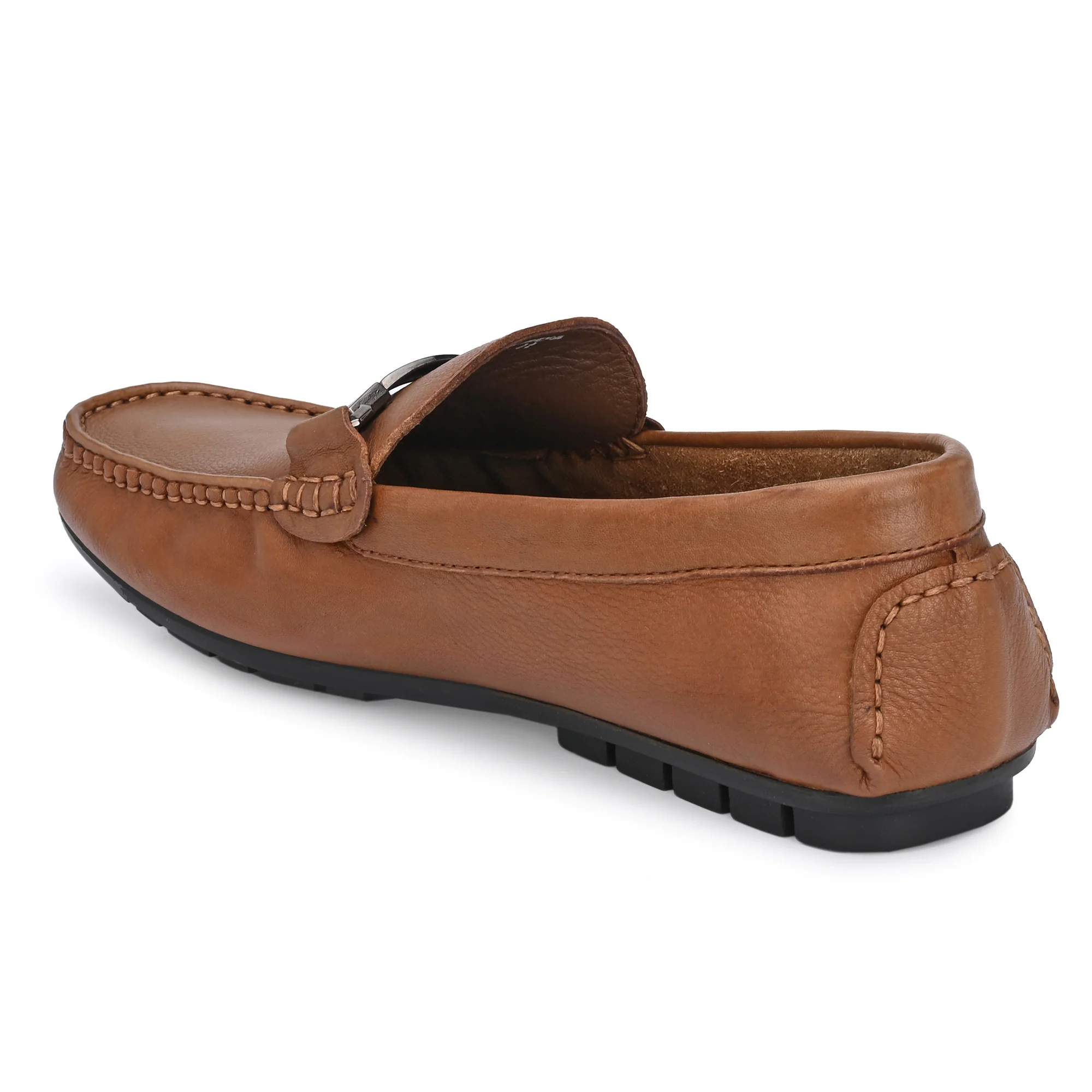 Egoss Leather Loafers Shoes For Men - Image 6