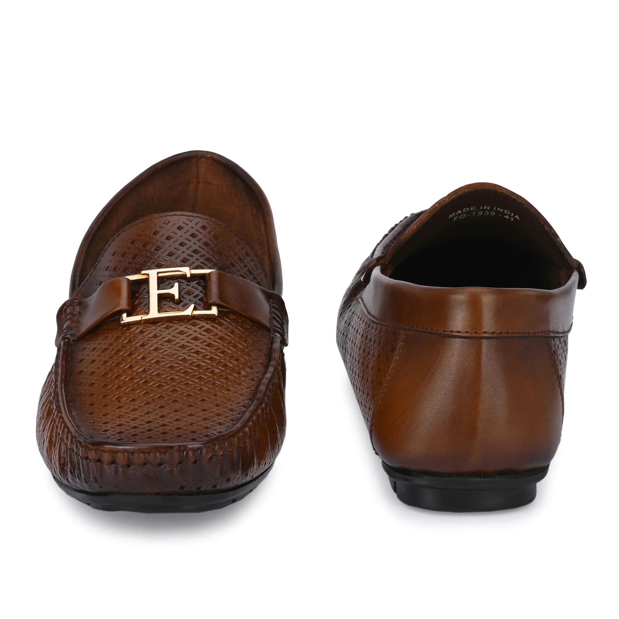 Egoss Buckled Casual Loafers For Men - Image 5
