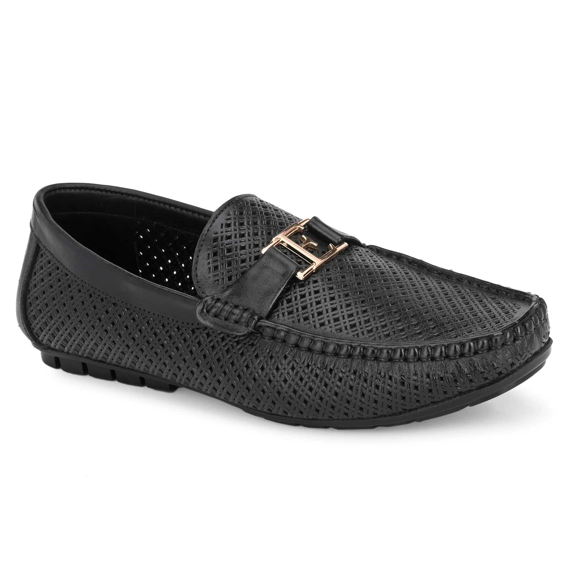 Egoss Buckled Casual Loafers For Men - Image 9