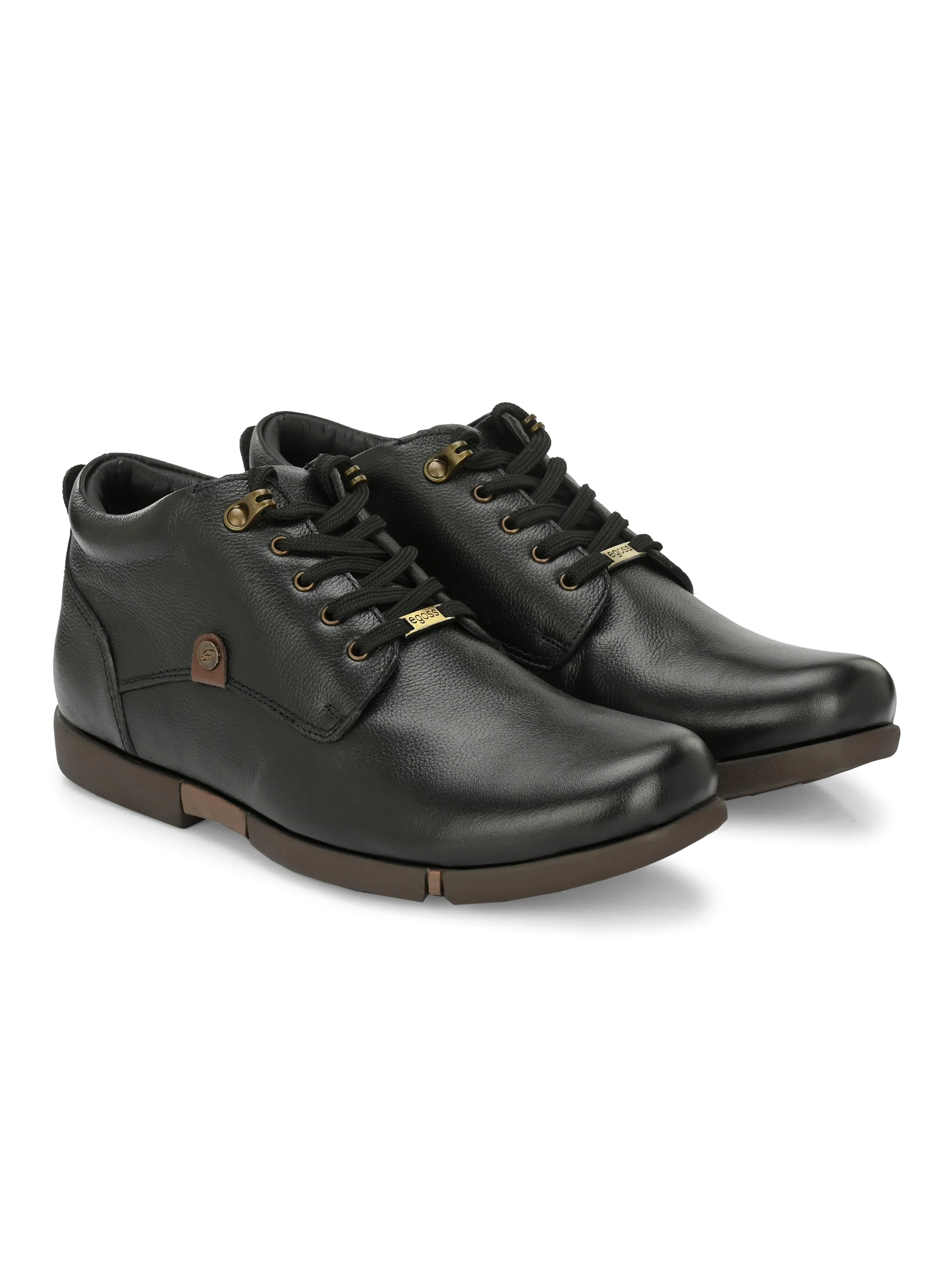 Egoss Casual Lace-Up Boots For Men - Image 16