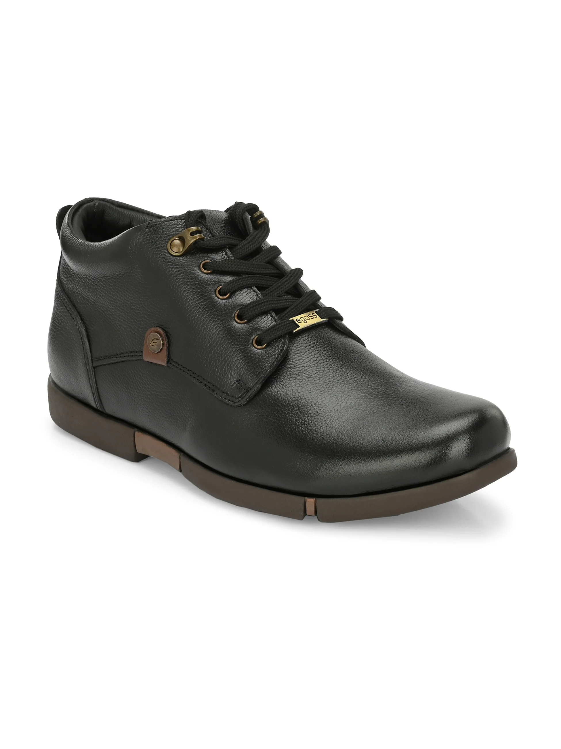Egoss Casual Lace-Up Boots For Men - Image 17