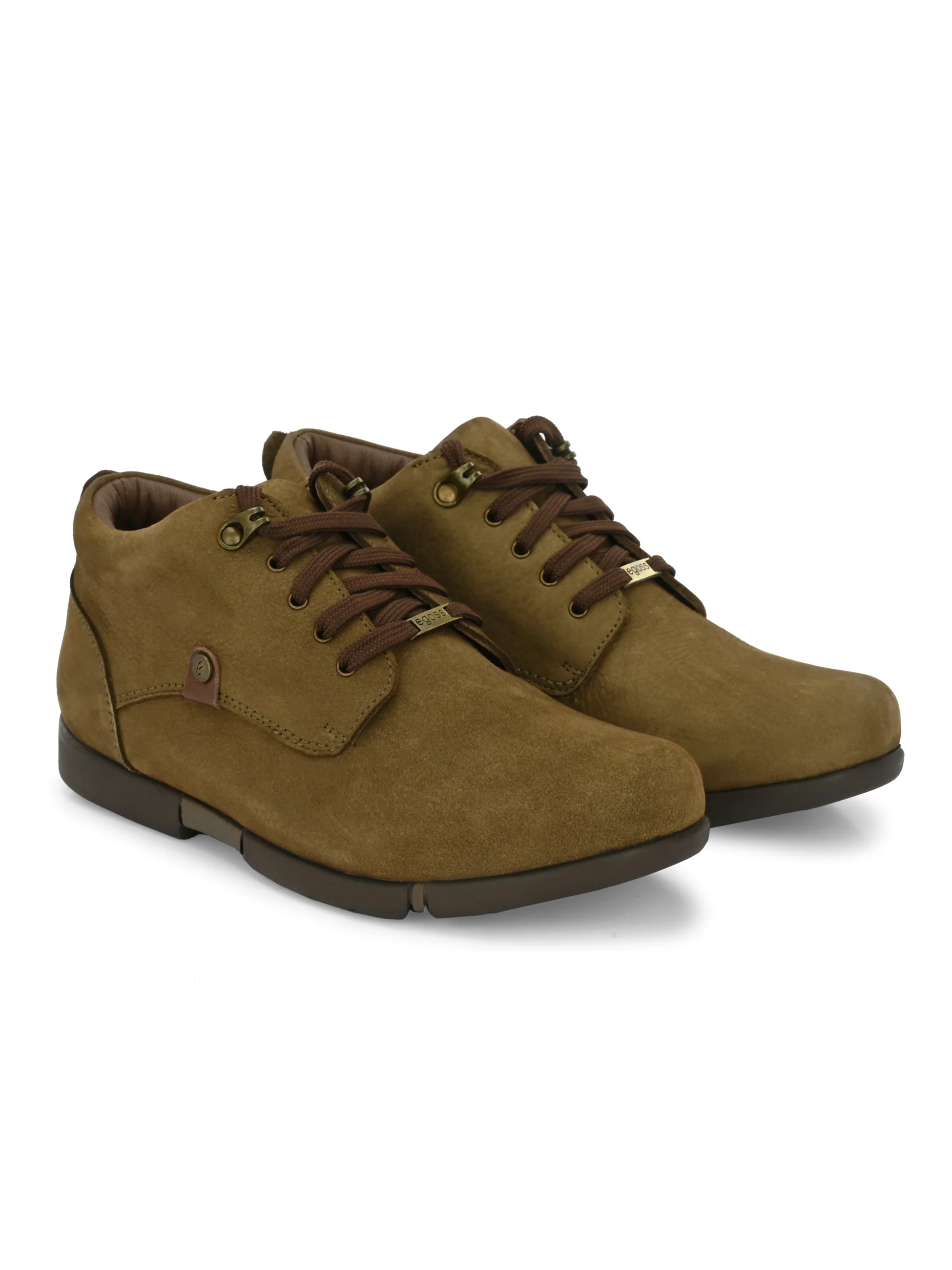 Egoss Casual Lace-Up Boots For Men - Image 28