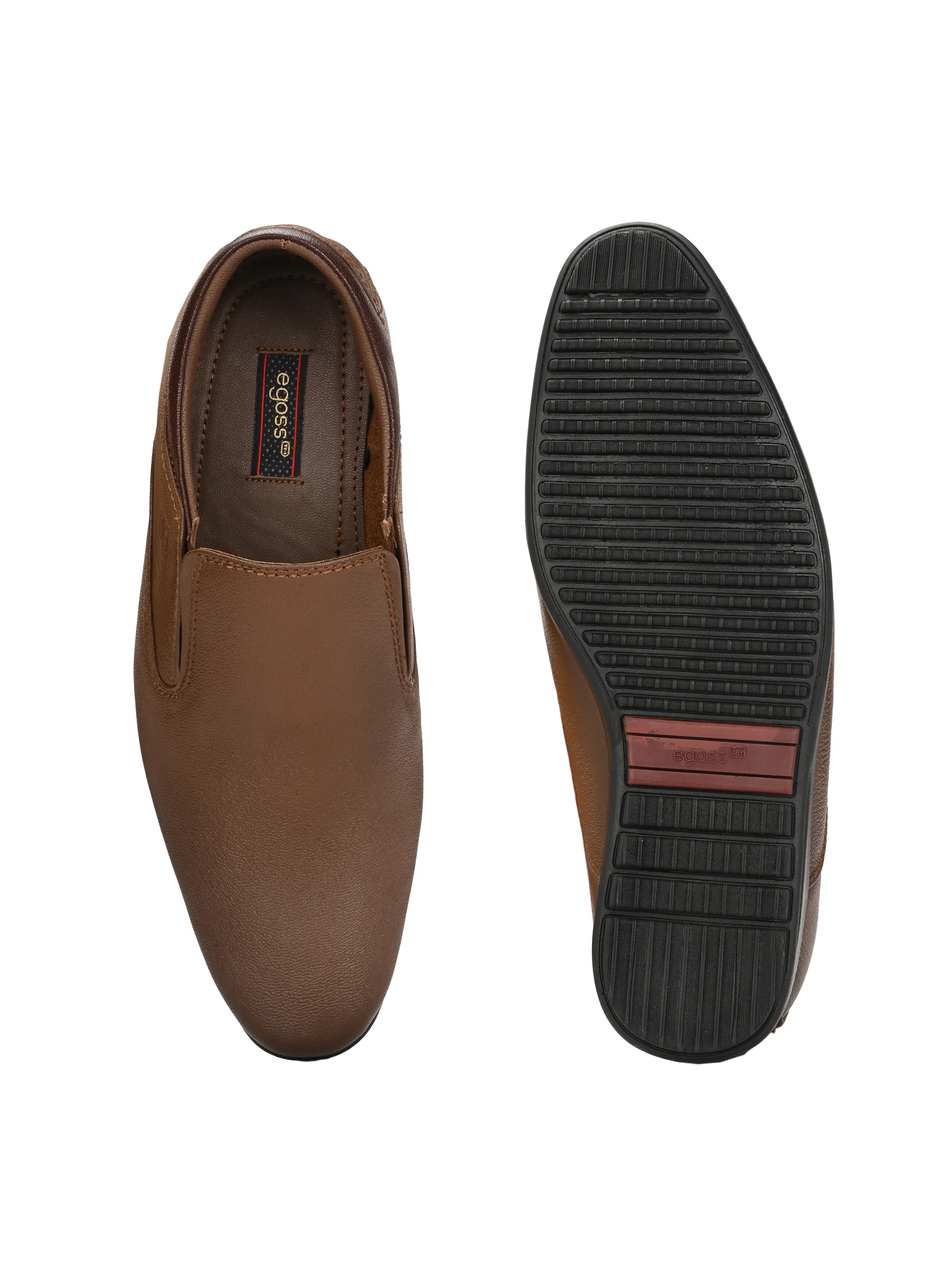 Egoss Comfortable Semi Formal Slip On Shoes For Mens - Image 16