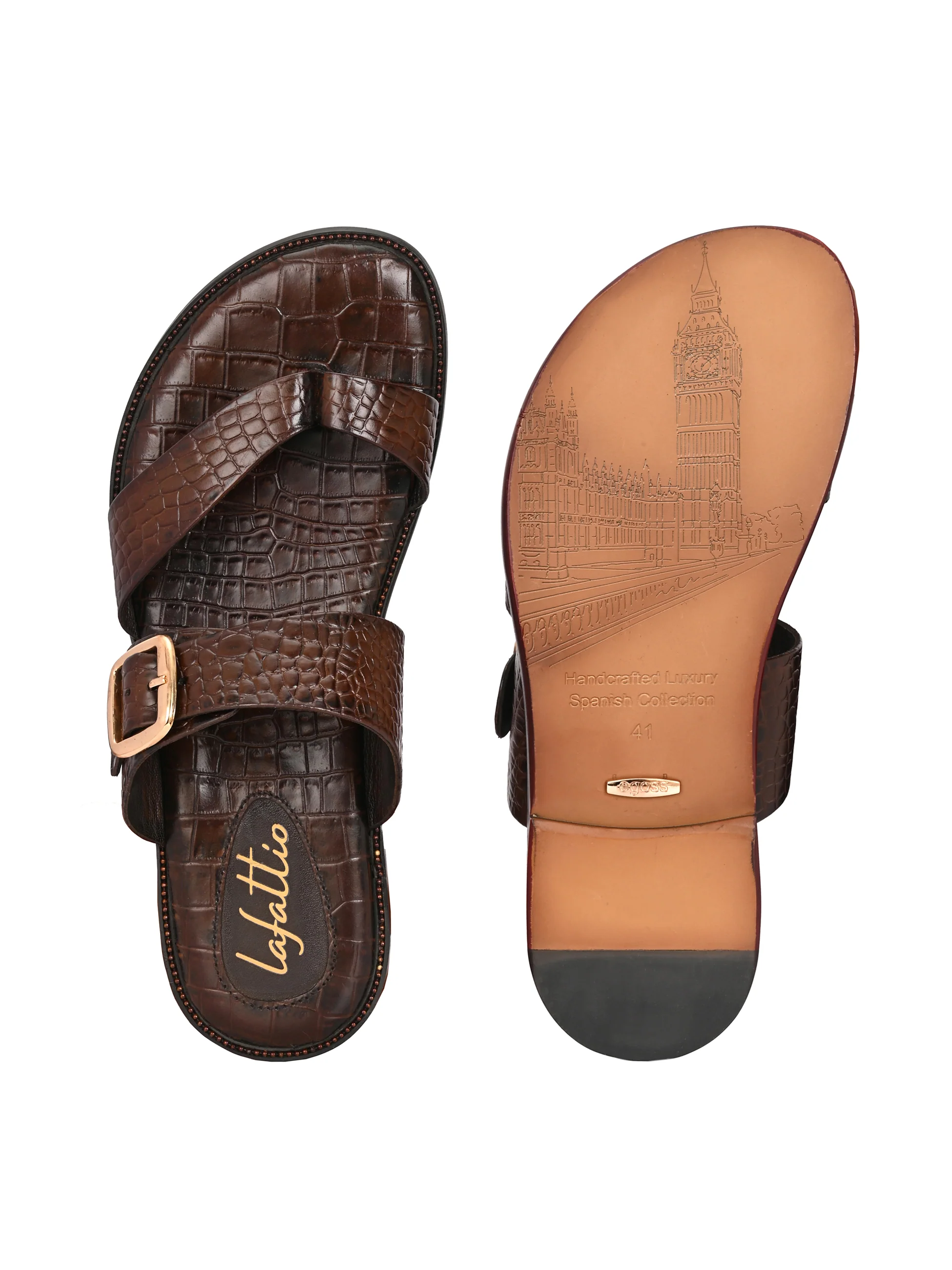 Ethnic Slippers For Men by Lafattio - Image 11