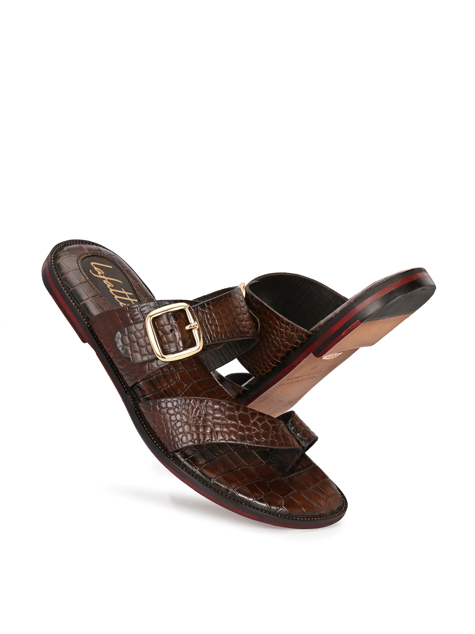 Ethnic Slippers For Men by Lafattio - Image 12