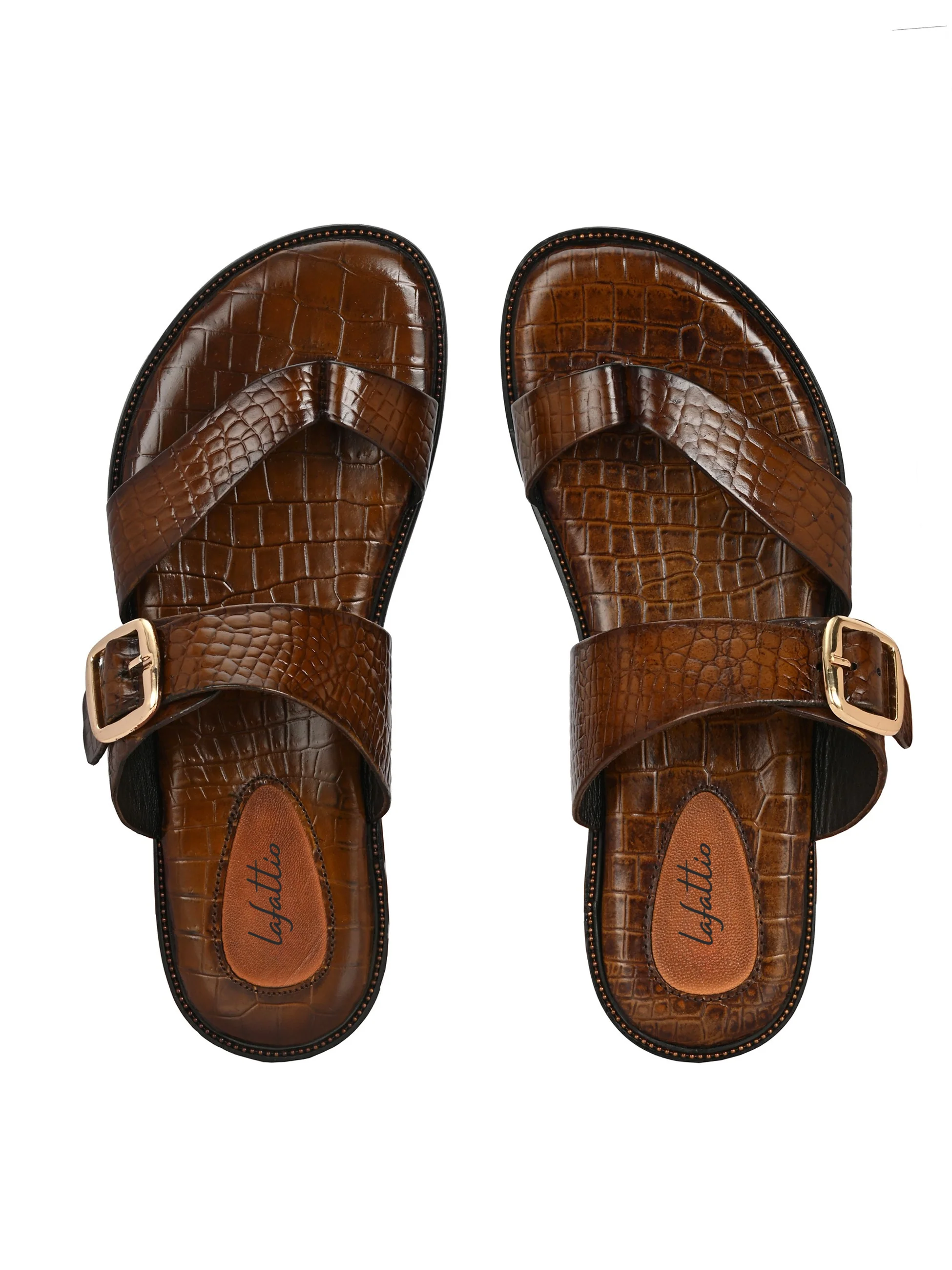Ethnic Slippers For Men by Lafattio - Image 16