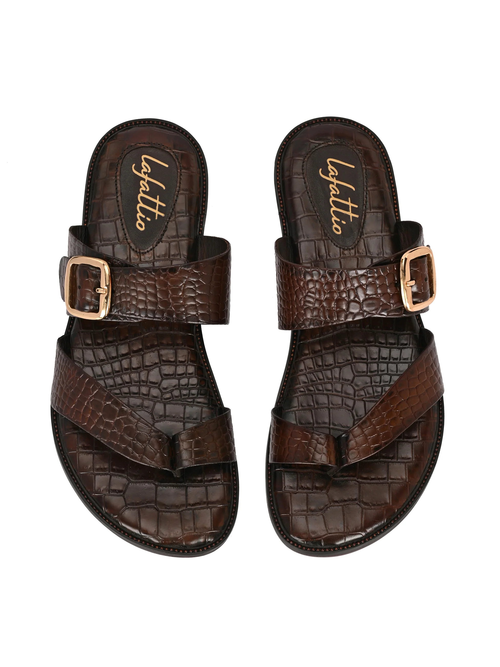 Ethnic Slippers For Men by Lafattio - Image 4