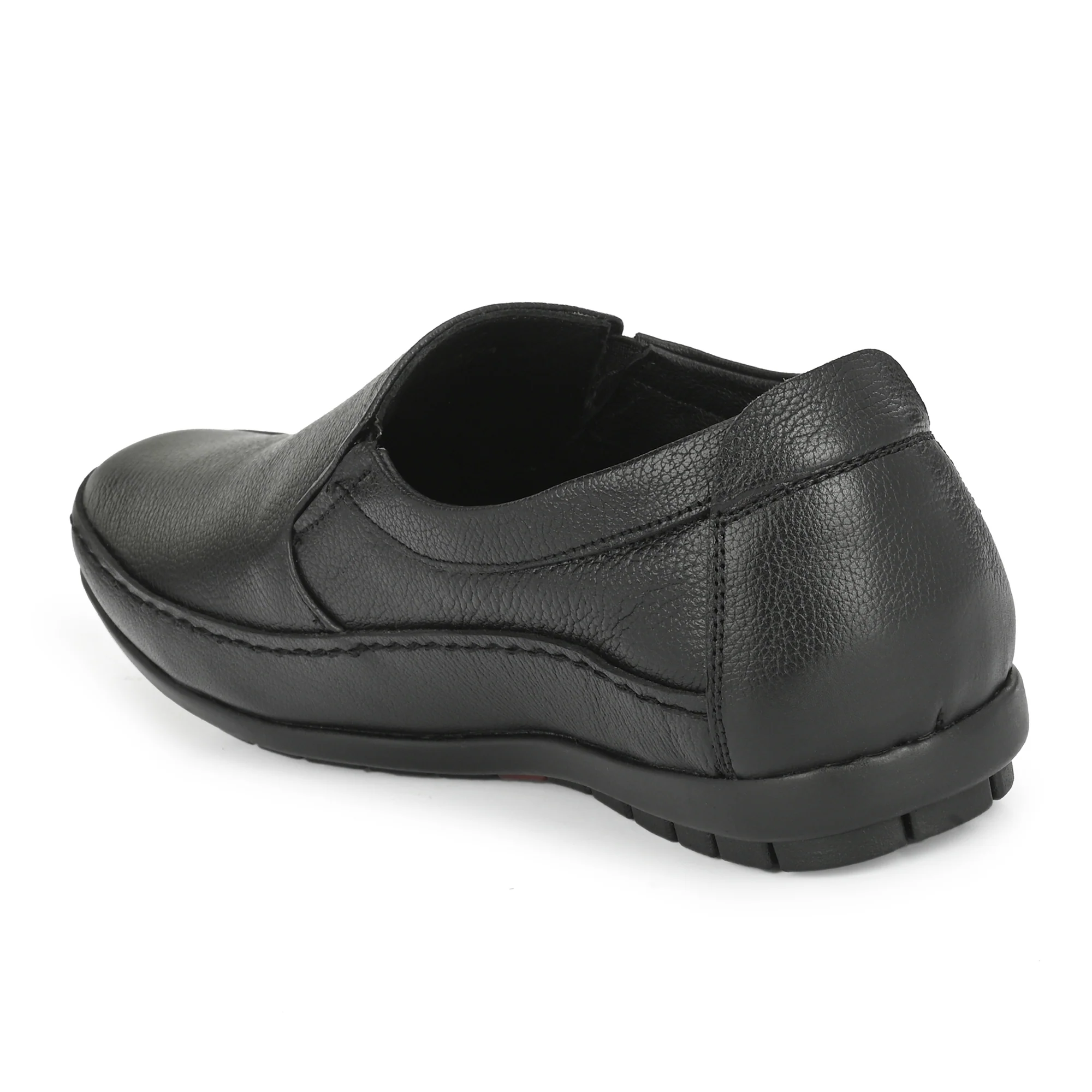 Egoss Leather Casual Slip On Shoes For Men - Image 11