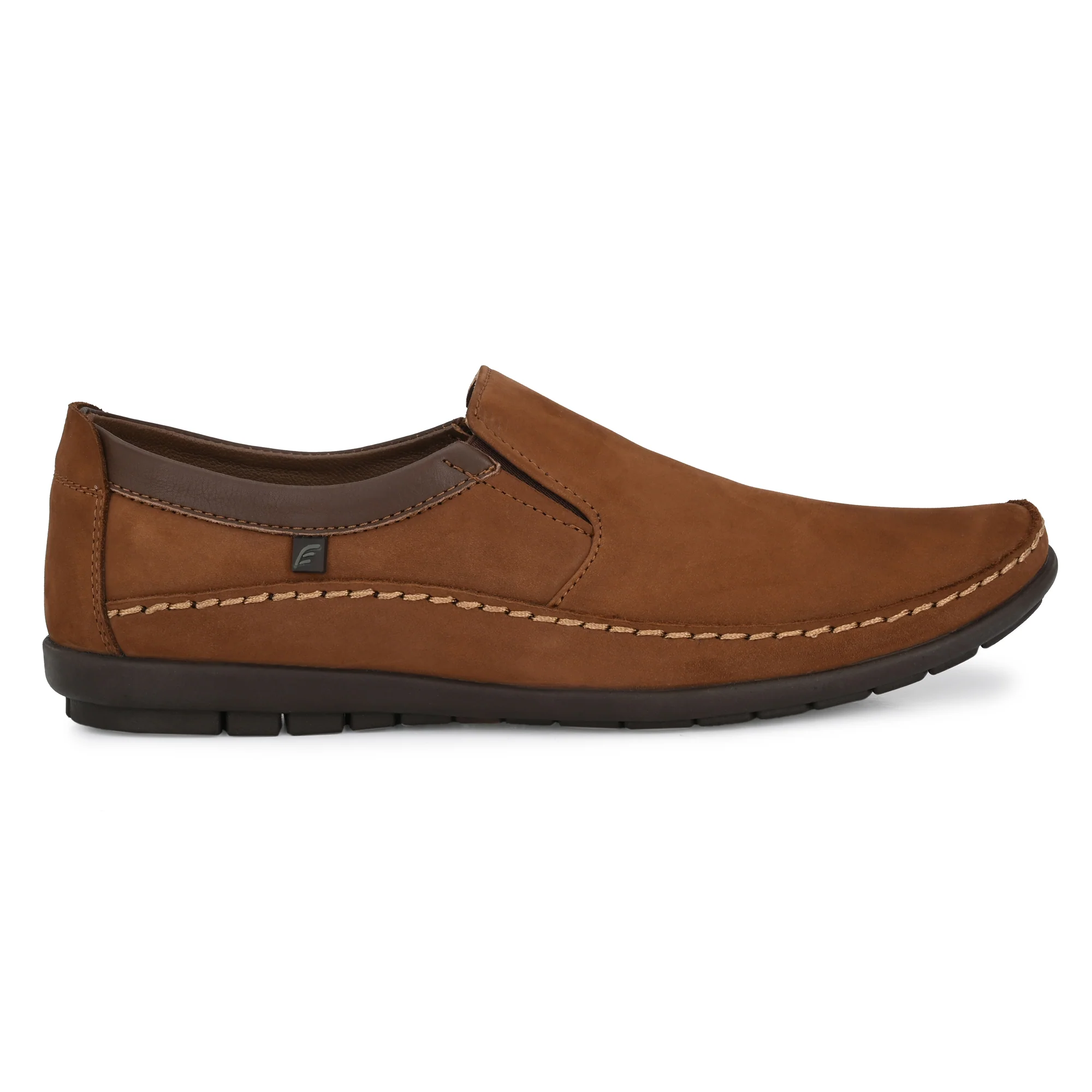 Egoss Leather Casual Slip On Shoes For Men - Image 15