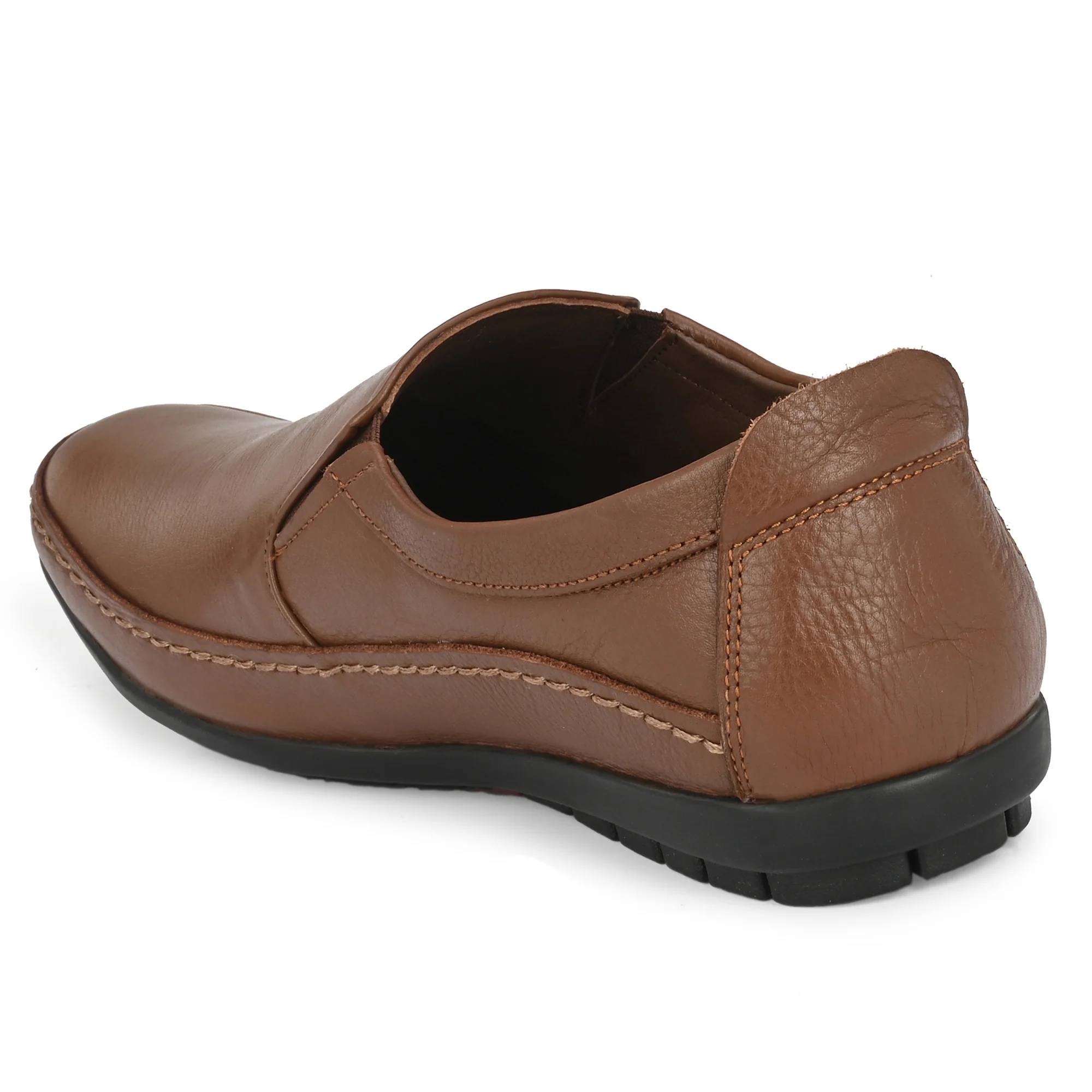 Egoss Leather Casual Slip On Shoes For Men - Image 23