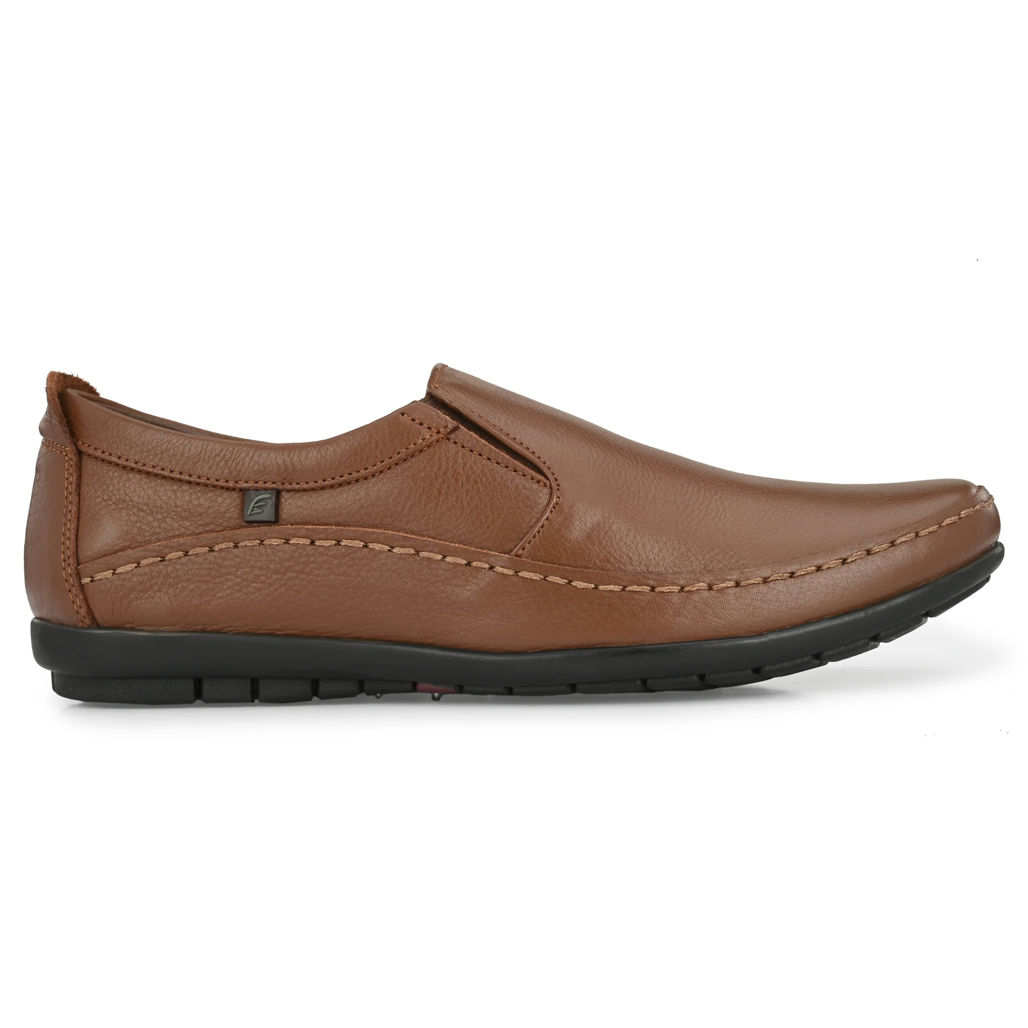 Egoss Leather Casual Slip On Shoes For Men - Image 26