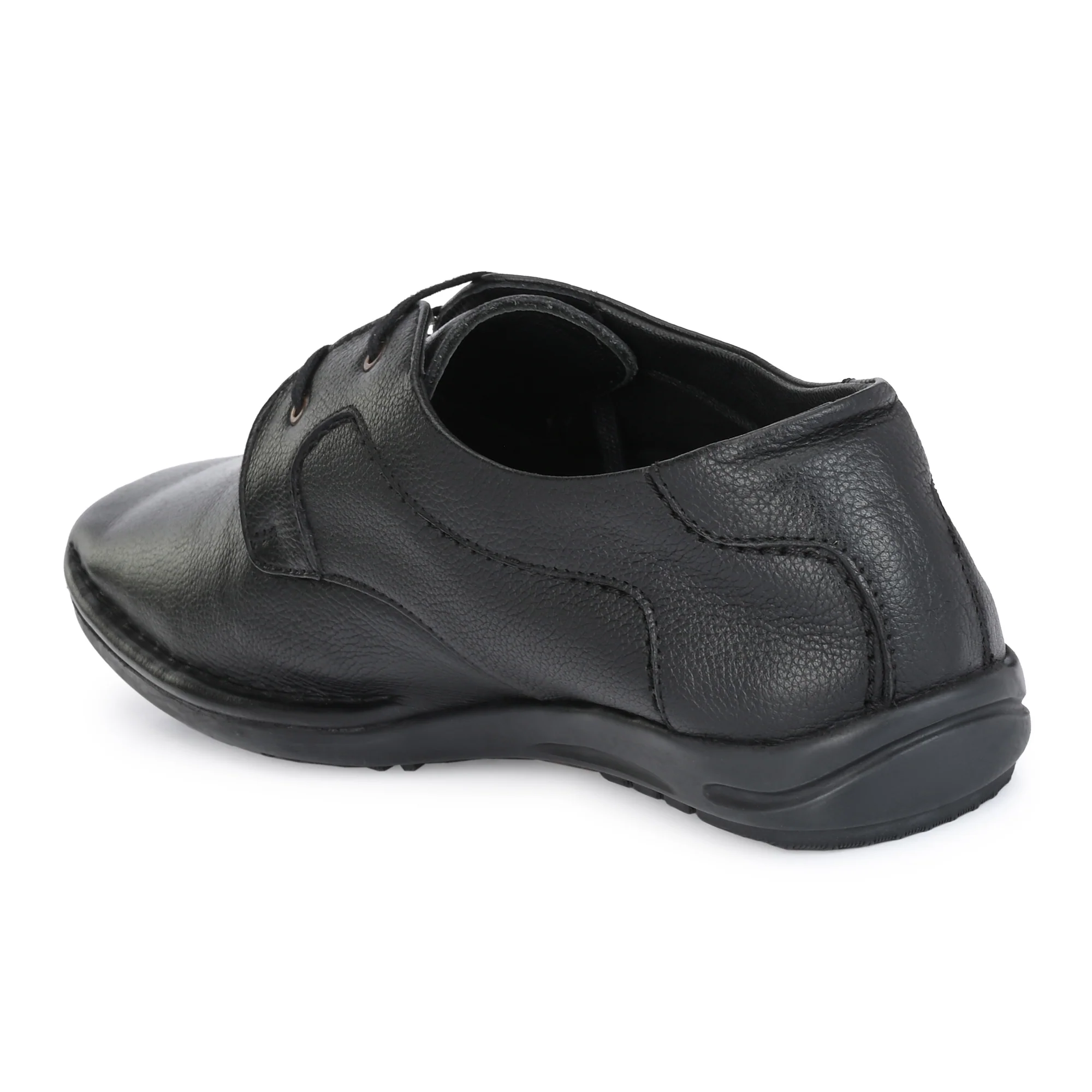 Egoss Leather Casual Lace-up Shoes For Men - Image 5