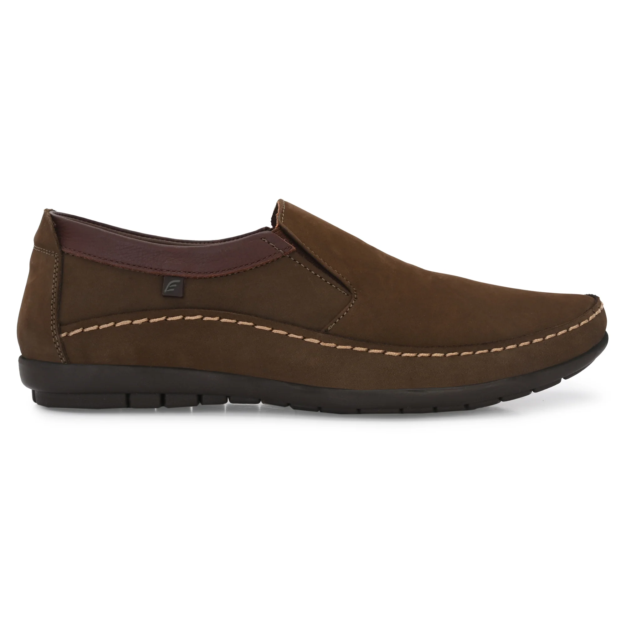 Egoss Leather Casual Slip On Shoes For Men - Image 31