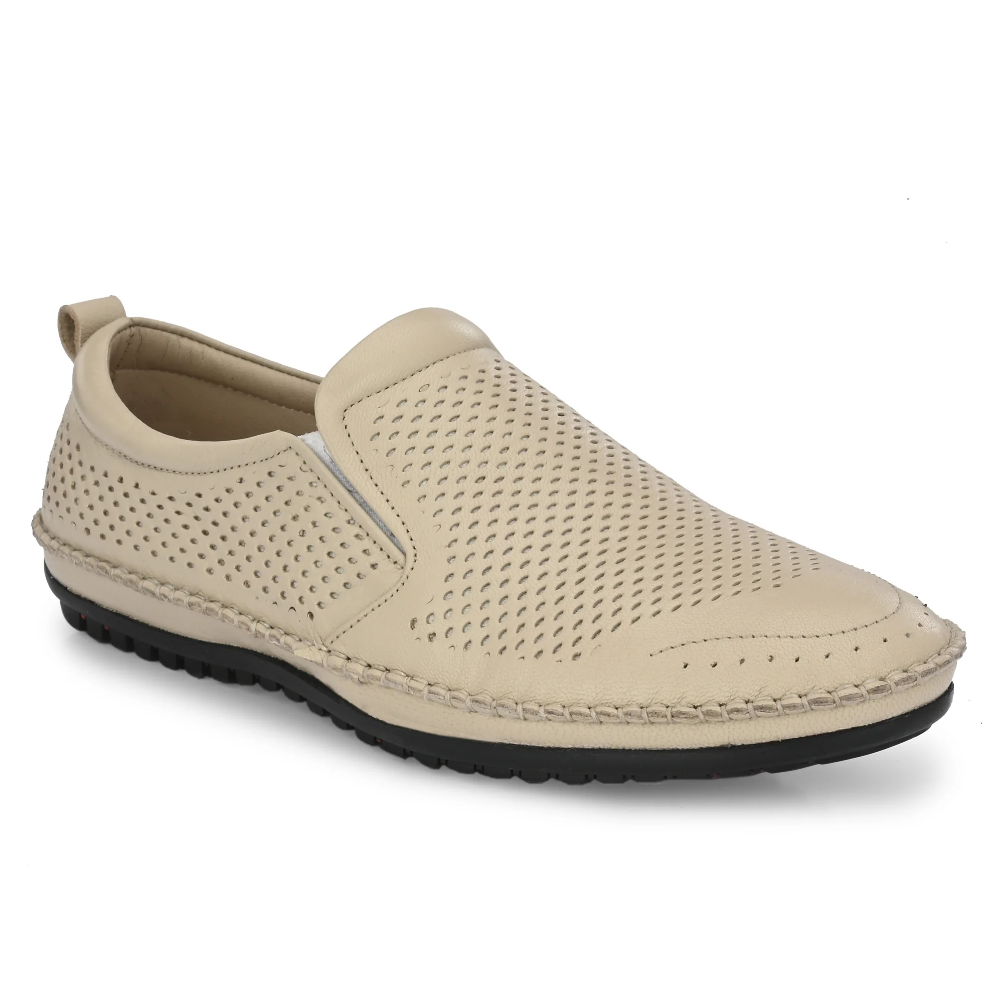 Egoss Leather Casual Slip On Shoes For Men - Image 14