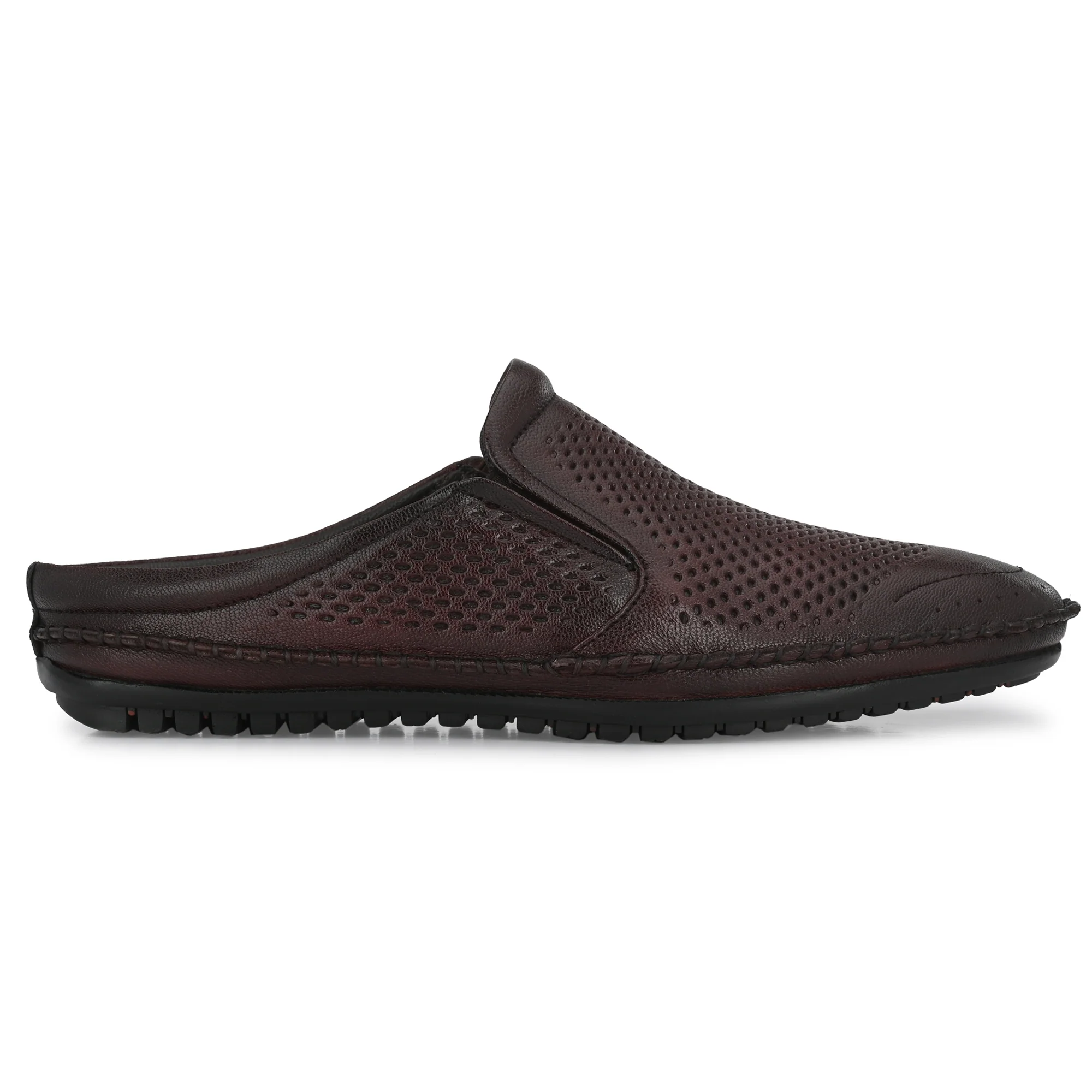 Egoss Leather Casual Slip On Shoes For Men - Image 11
