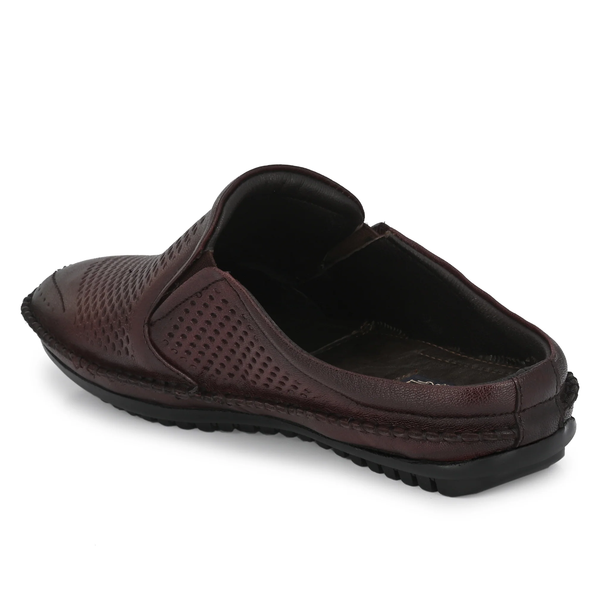 Egoss Leather Casual Slip On Shoes For Men - Image 12