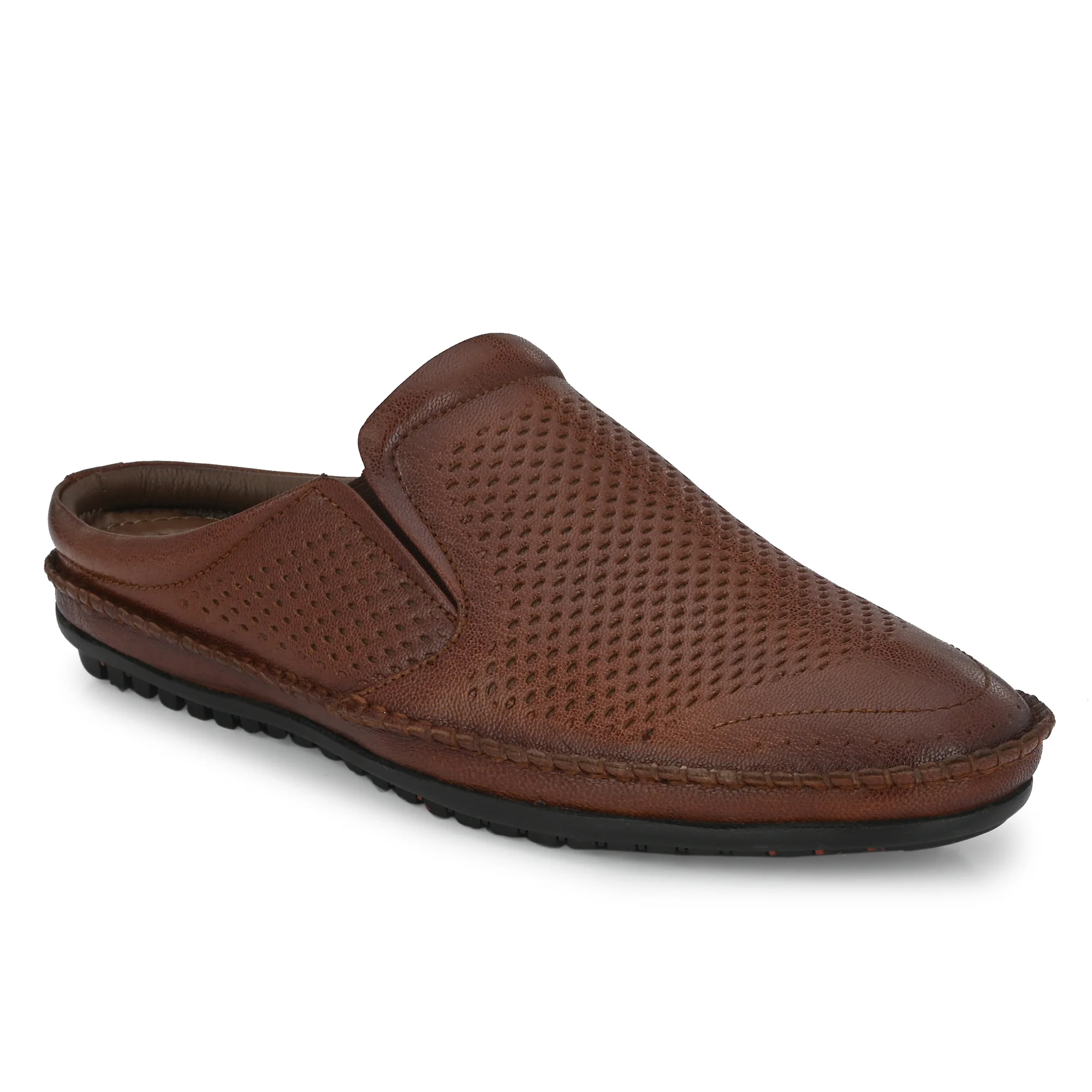 Egoss Leather Casual Slip On Shoes For Men - Image 15