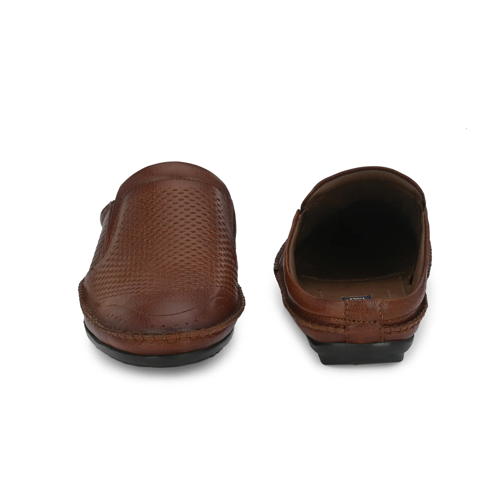 Egoss Leather Casual Slip On Shoes For Men - Image 19