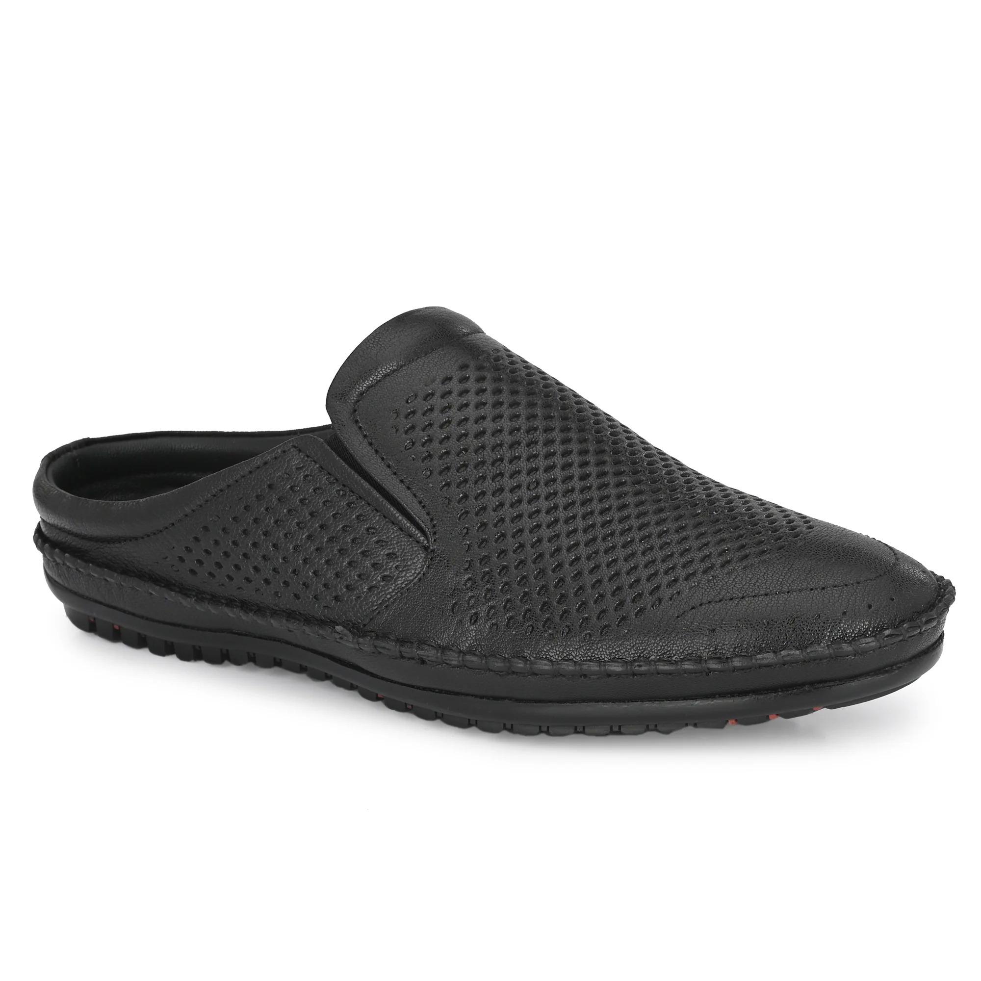 Egoss Leather Casual Slip On Shoes For Men - Image 3