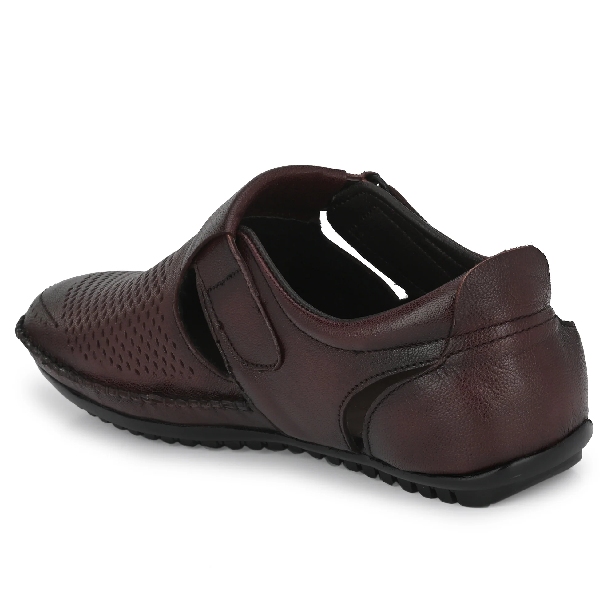 Egoss Leather Casual Slip On Shoes For Men - Image 10